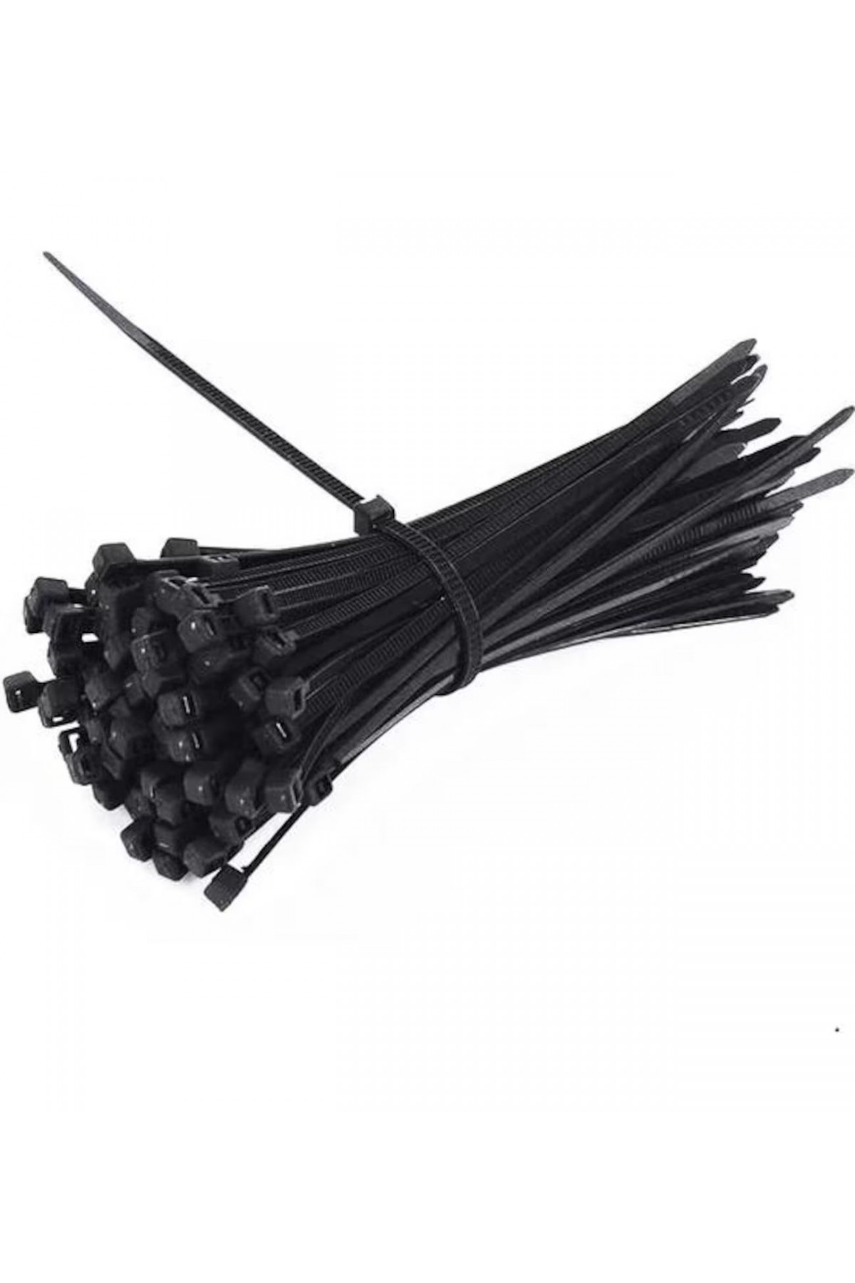 Kablo Bağları Beyaz & Siyah 2,5x100 mm - Kaliteli ve Güvenilir Bağlantılar için