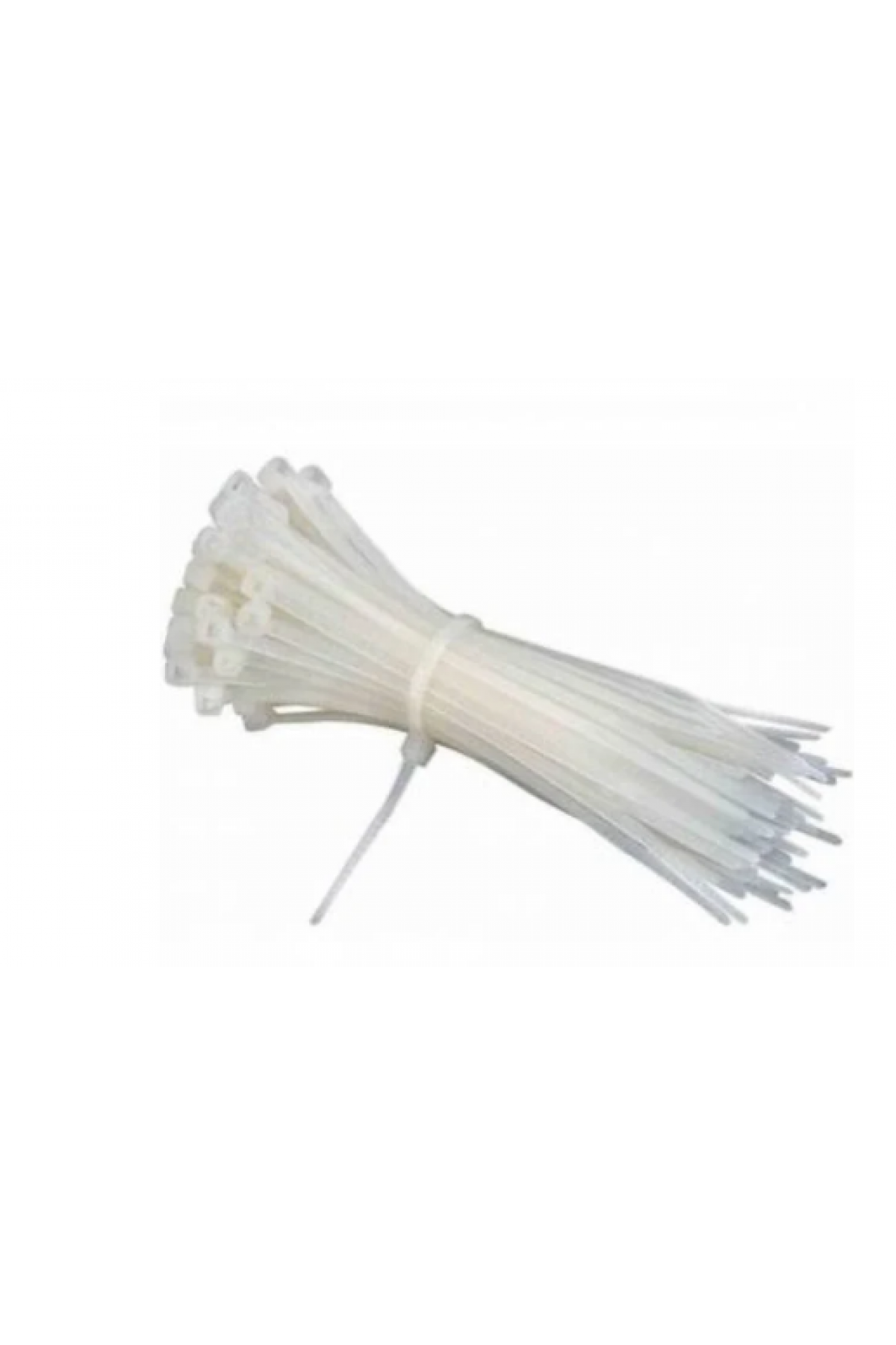 Kablo Bağları Beyaz & Siyah 2,5x100 mm - Kaliteli ve Güvenilir Bağlantılar için
