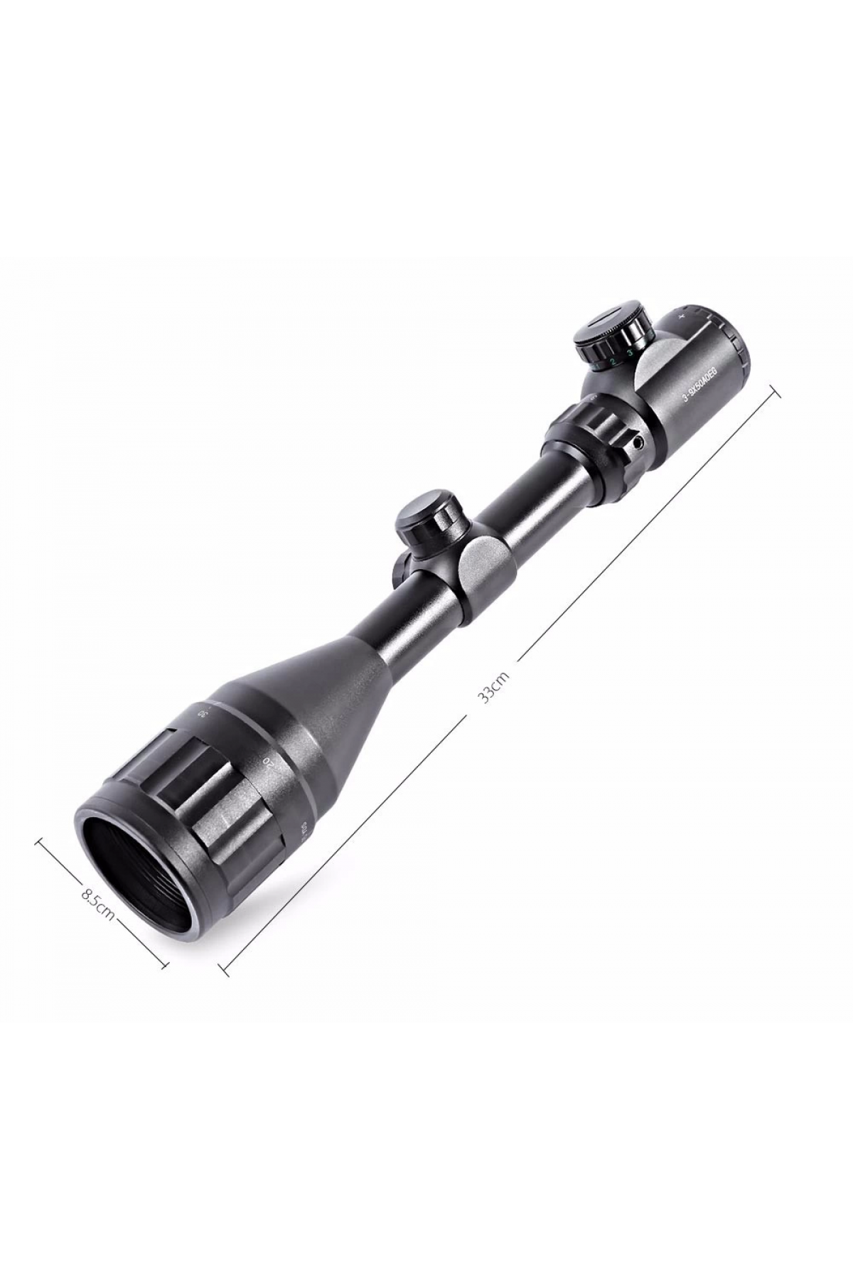 3-9x50aoeg Çıft Işıklı Retikül Optik Görüş Kapsamlı Zoomlu  Dürbün(b) ( Lisinya )