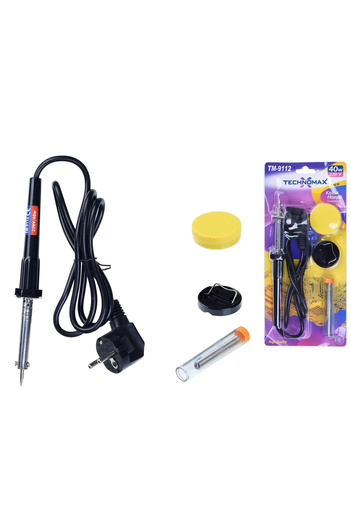 40w Pasta Ve Lehim Telli Havya Seti Tm-9112 ( Lisinya ) 40w Pasta Ve Lehim Telli Havya Seti Tm-9112 ( Lisinya )