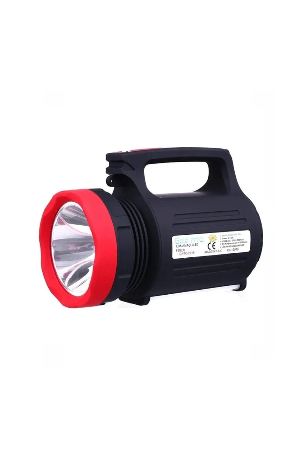 Yüksek Kapasiteli Şarj Edilebilir 10watt Led Ghtc-2910 El Feneri ( Lisinya )
