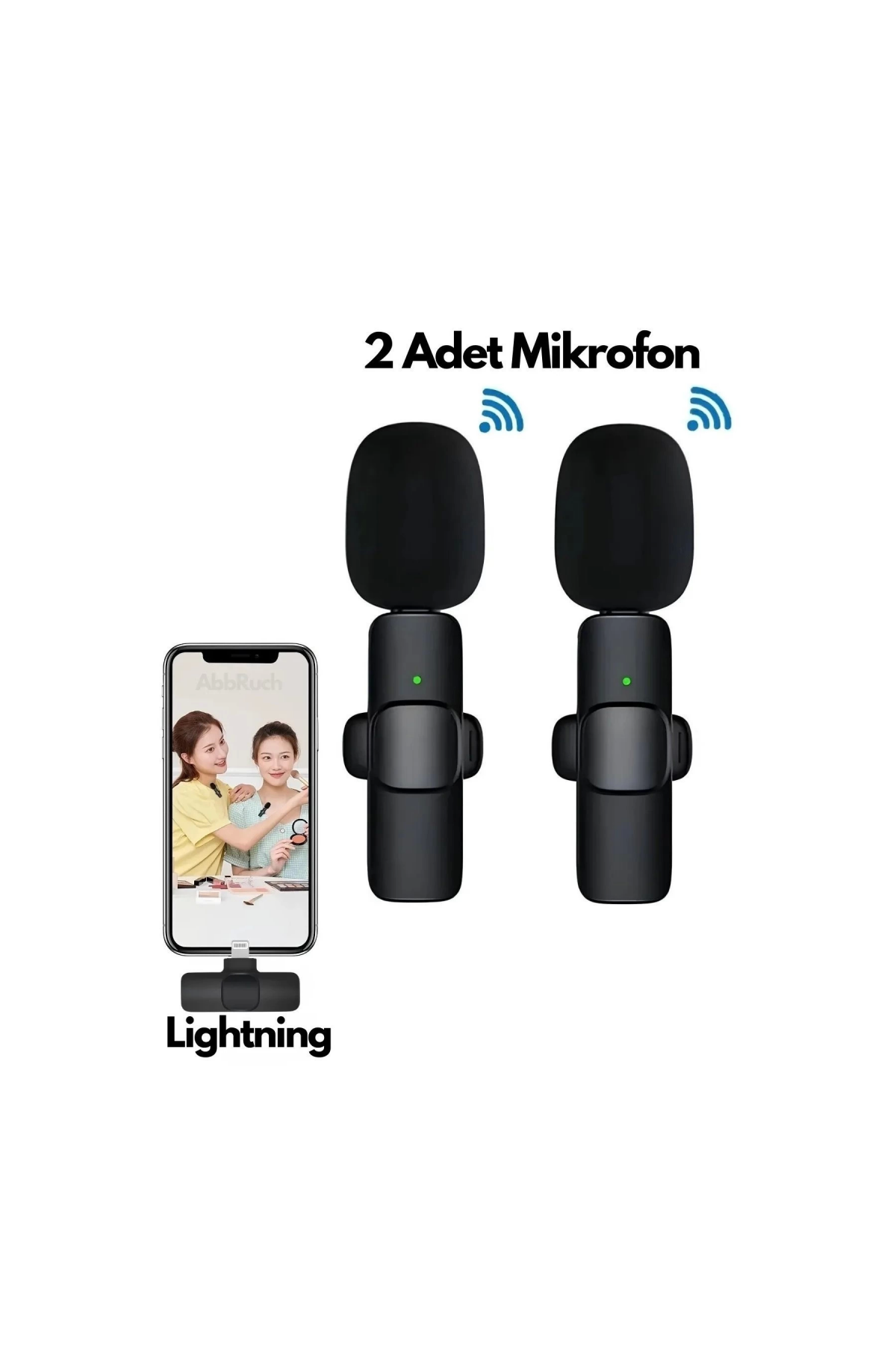 Type-c Çiftli Kablosuz Yaka Mikrofonu Seti - Youtube, Tiktok, Vlog Ve Canlı Yayınlar İçin Telefon Uyumlu Çift Mikrofon ( Lisinya ) Type-c Çiftli Kablosuz Yaka Mikrofonu Seti - Youtube, Tiktok, Vlog Ve Canlı Yayınlar İçin Telefon Uyumlu Çift Mikrofon ( Lisinya )