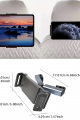 Araç Koltuk Arkası Tablet Tutucu, Telefon Tutucu, Tablet/telefon Tutucu, İpad Pro 12.9 Mini Air, Galaxy Tab A A7 S7, Switch, Surface, 4,7-12,9 İle Uyumlu ( Lisinya ) Araç Koltuk Arkası Tablet Tutucu, Telefon Tutucu, Tablet/telefon Tutucu, İpad Pro 12.9 Mini Air, Galaxy Tab A A7 S7, Switch, Surface, 4,7-12,9 İle Uyumlu ( Lisinya )