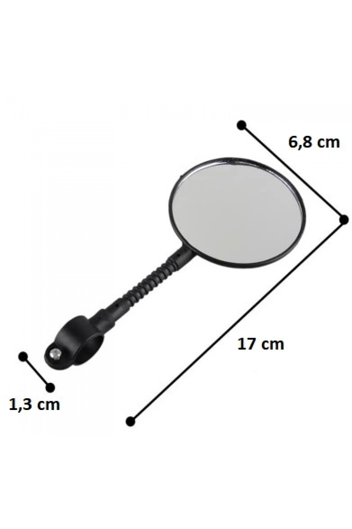 Pratik Bisiklet Dikiz Aynası ( Lisinya )