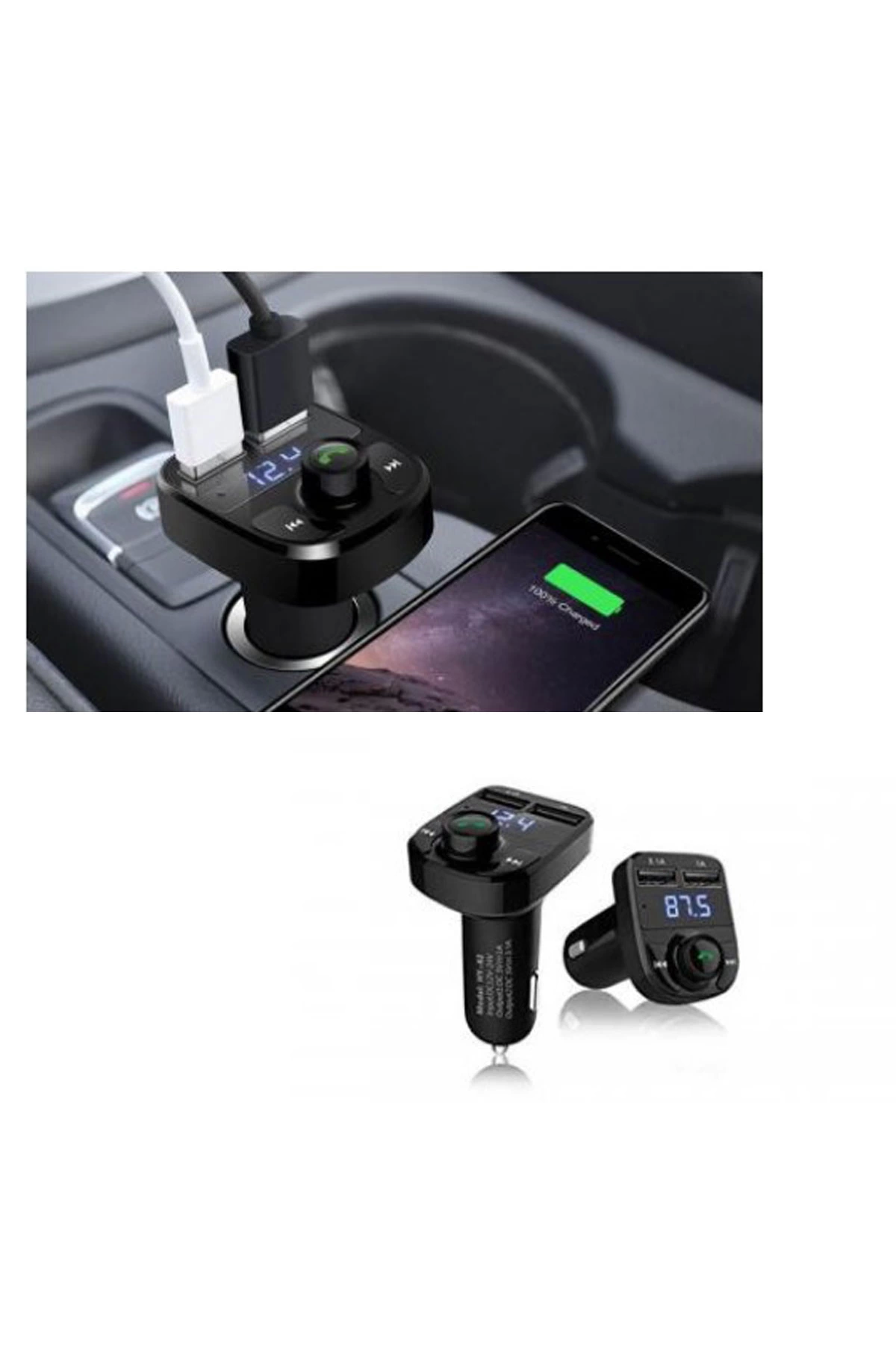 Bluetooth Fm Transmitter Car X8 ( Lisinya ) Bluetooth Fm Transmitter Car X8 ( Lisinya )