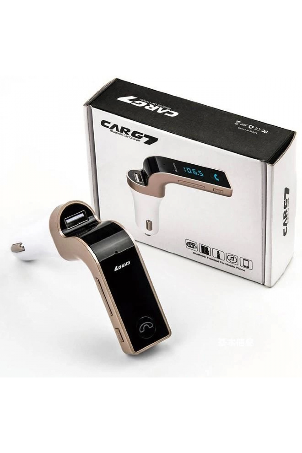 Carg7 Bluetooth Araç Fm Transmitter Usb Girişli ( Lisinya ) Carg7 Bluetooth Araç Fm Transmitter Usb Girişli ( Lisinya )