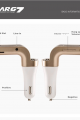 Carg7 Bluetooth Araç Fm Transmitter Usb Girişli ( Lisinya ) Carg7 Bluetooth Araç Fm Transmitter Usb Girişli ( Lisinya )