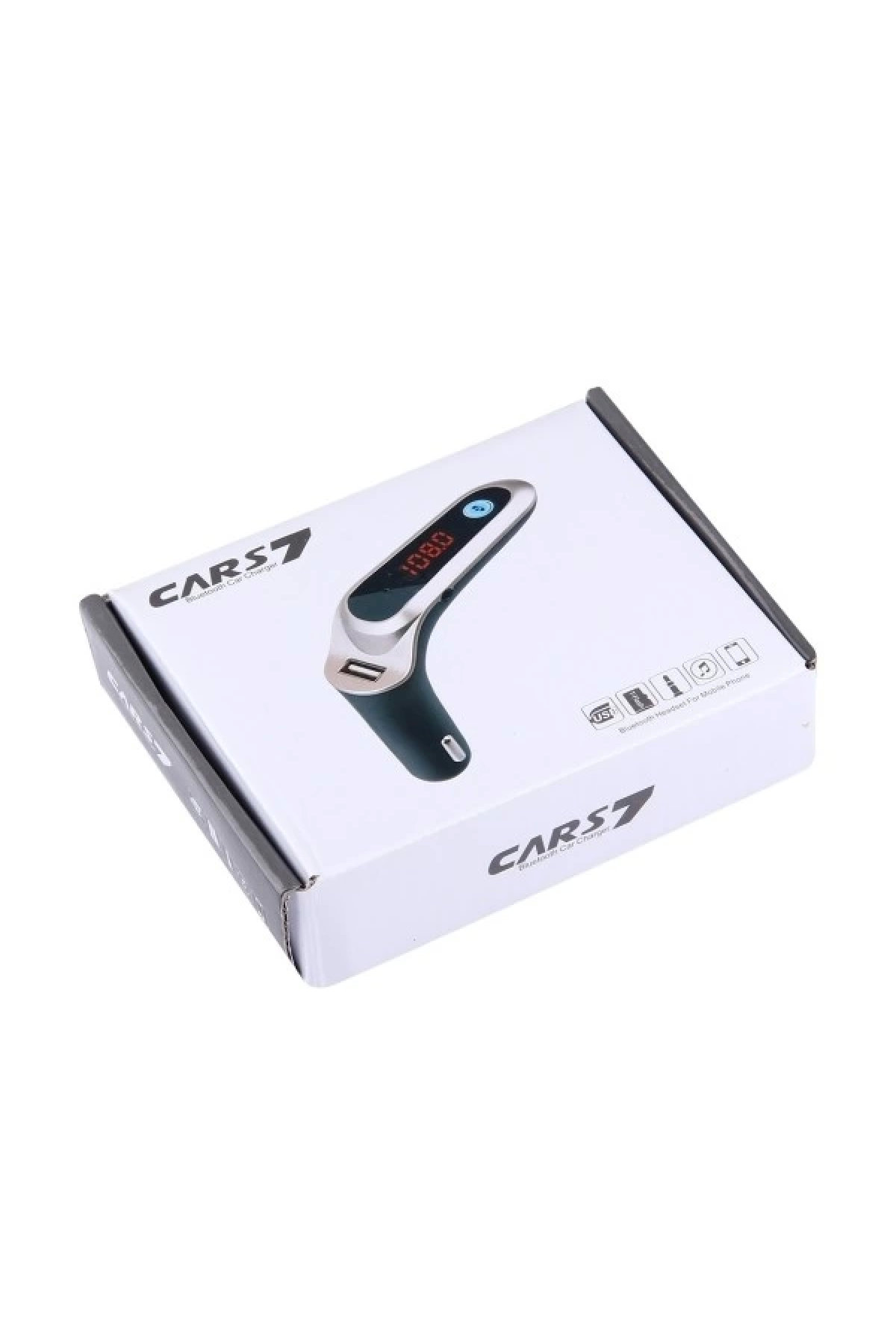 Cars7 Bluetooth Hafıza Kart Girişli 4.0 Araç Kiti Çakmaklık Mp3 Fm Transmitter ( Lisinya ) Cars7 Bluetooth Hafıza Kart Girişli 4.0 Araç Kiti Çakmaklık Mp3 Fm Transmitter ( Lisinya )