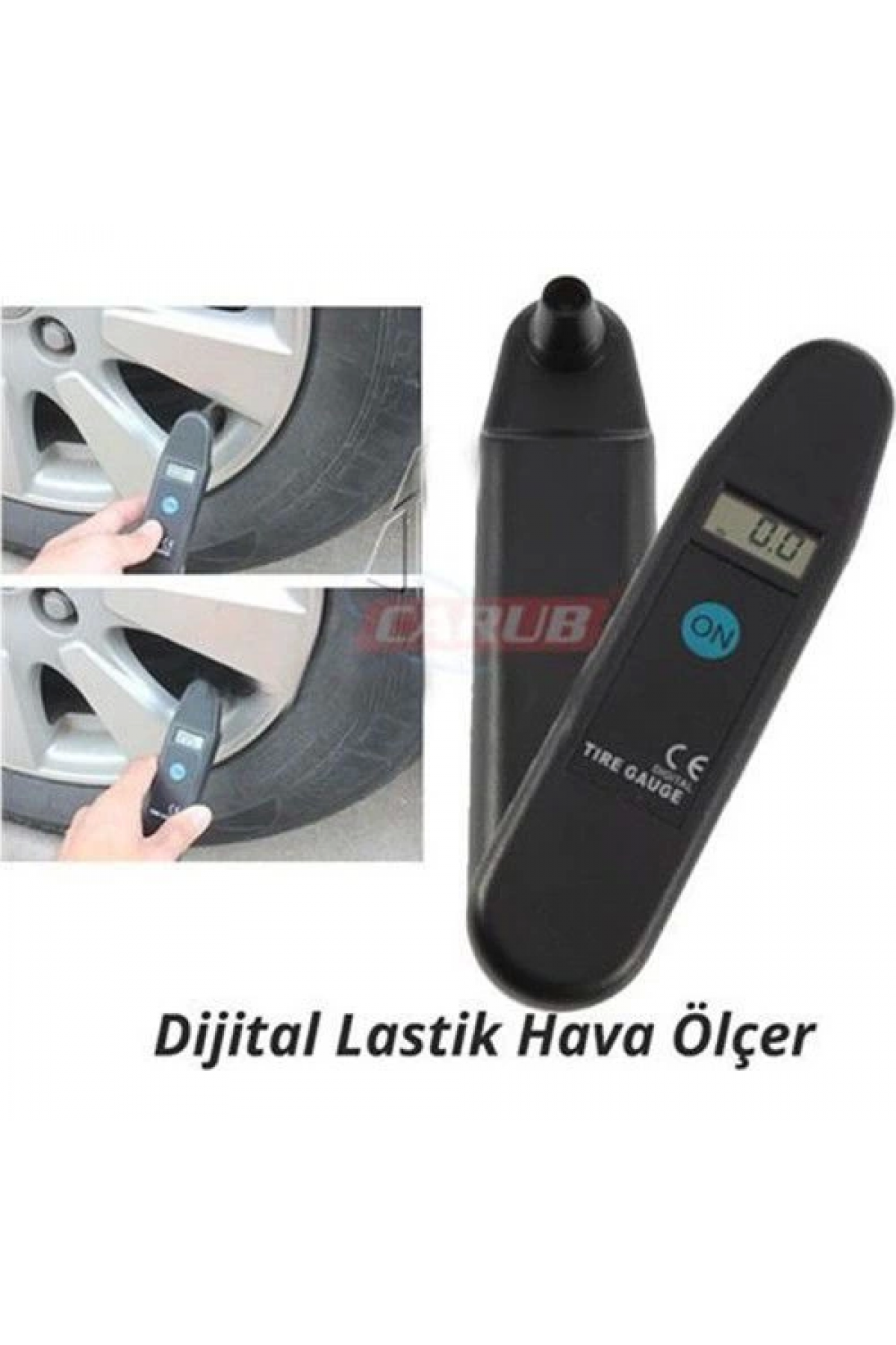 Carub Dijital Araba Lastik Hava Basınç Göstergeli Ölçer Alet ( Lisinya ) Carub Dijital Araba Lastik Hava Basınç Göstergeli Ölçer Alet ( Lisinya )