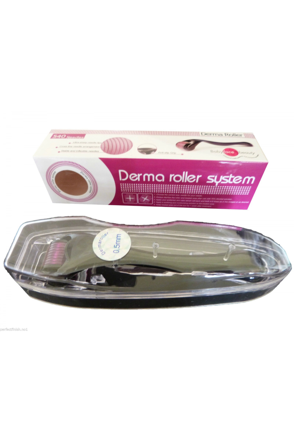 Dermaroller Titanyum 540 İğneli 0.50mm ( Lisinya ) Dermaroller Titanyum 540 İğneli 0.50mm ( Lisinya )