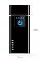 Elektronik Şarj Edilebilir Alevsiz Usb Dokunmatik Siyah Çakmak - Kutulu ( Lisinya ) Elektronik Şarj Edilebilir Alevsiz Usb Dokunmatik Siyah Çakmak - Kutulu ( Lisinya )