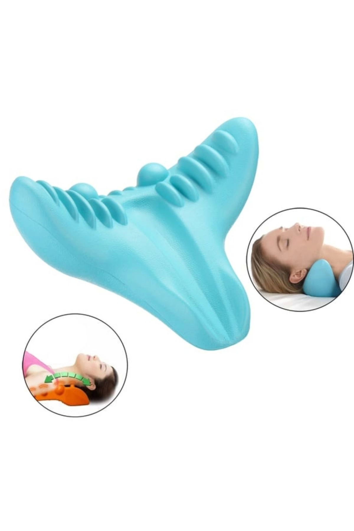 Kayropraktik Boyun Yastığı U Şekilli Masaj Destekli Ağrı Kesici Bellek Köpük Yastık ( Lisinya ) Kayropraktik Boyun Yastığı U Şekilli Masaj Destekli Ağrı Kesici Bellek Köpük Yastık ( Lisinya )