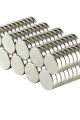 N35 12x2 Mm Neodyum Mıknatıs 20 Adet, Yuvarlak, Nikel Kaplamalı Kaliteli Ve Dayanıklı Ürün ( Lisinya )