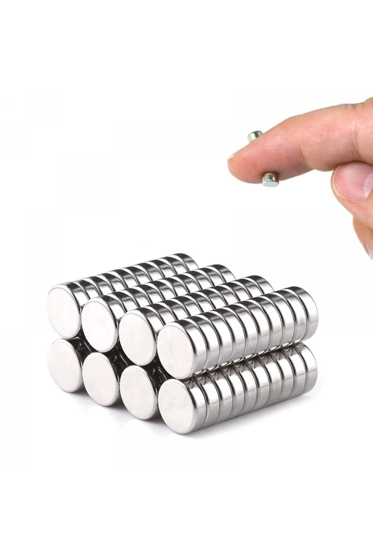 N35 12x2 Mm Neodyum Mıknatıs 20 Adet, Yuvarlak, Nikel Kaplamalı Kaliteli Ve Dayanıklı Ürün ( Lisinya )