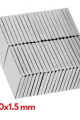 N35 15x10x1.5 Mm Neodyum Mıknatıs 20 Adet, Köşeli, Nikel Kaplamalı Kaliteli Ve Dayanıklı Ürün ( Lisinya ) N35 15x10x1.5 Mm Neodyum Mıknatıs 20 Adet, Köşeli, Nikel Kaplamalı Kaliteli Ve Dayanıklı Ürün ( Lisinya )