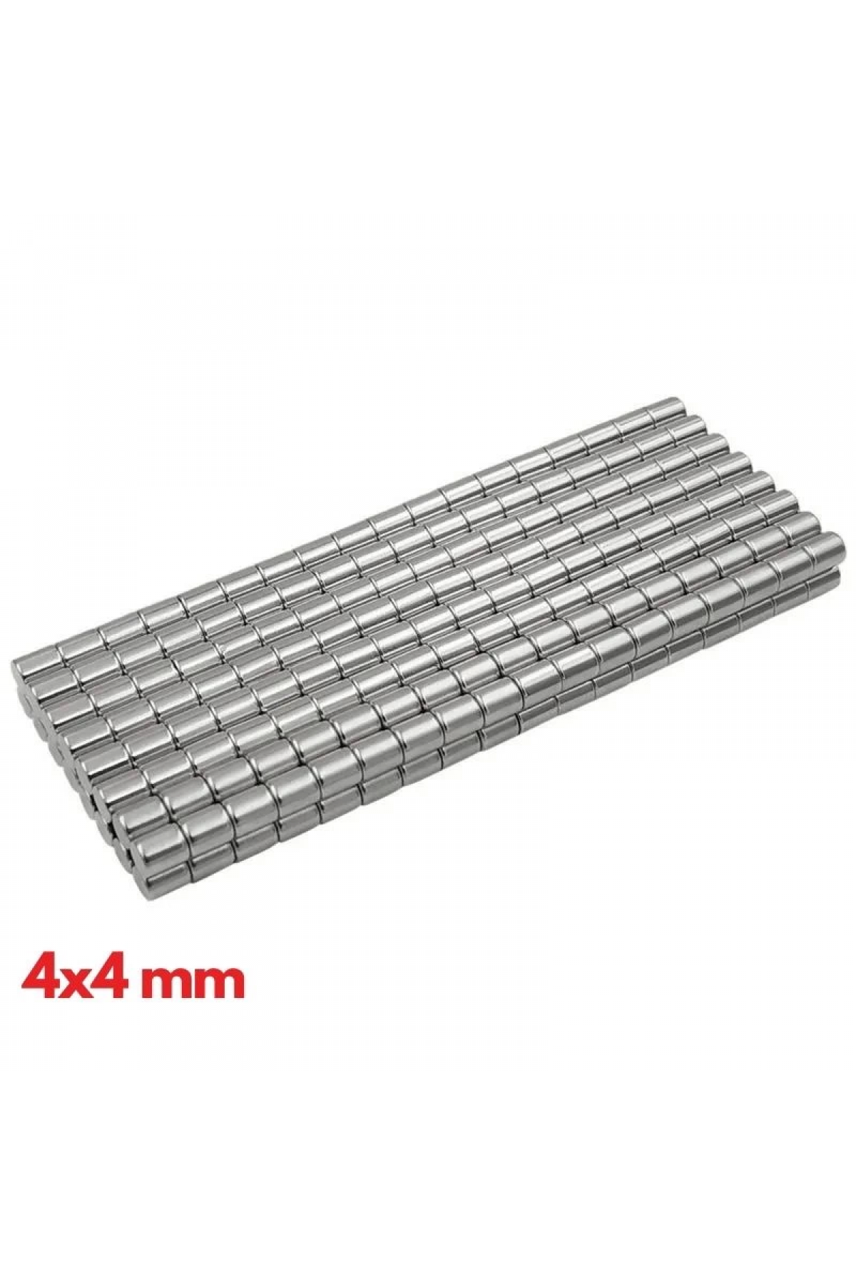 20 Adet 4x4 Mm Yuvarlak Neodyum Mıknatıs ( Lisinya )