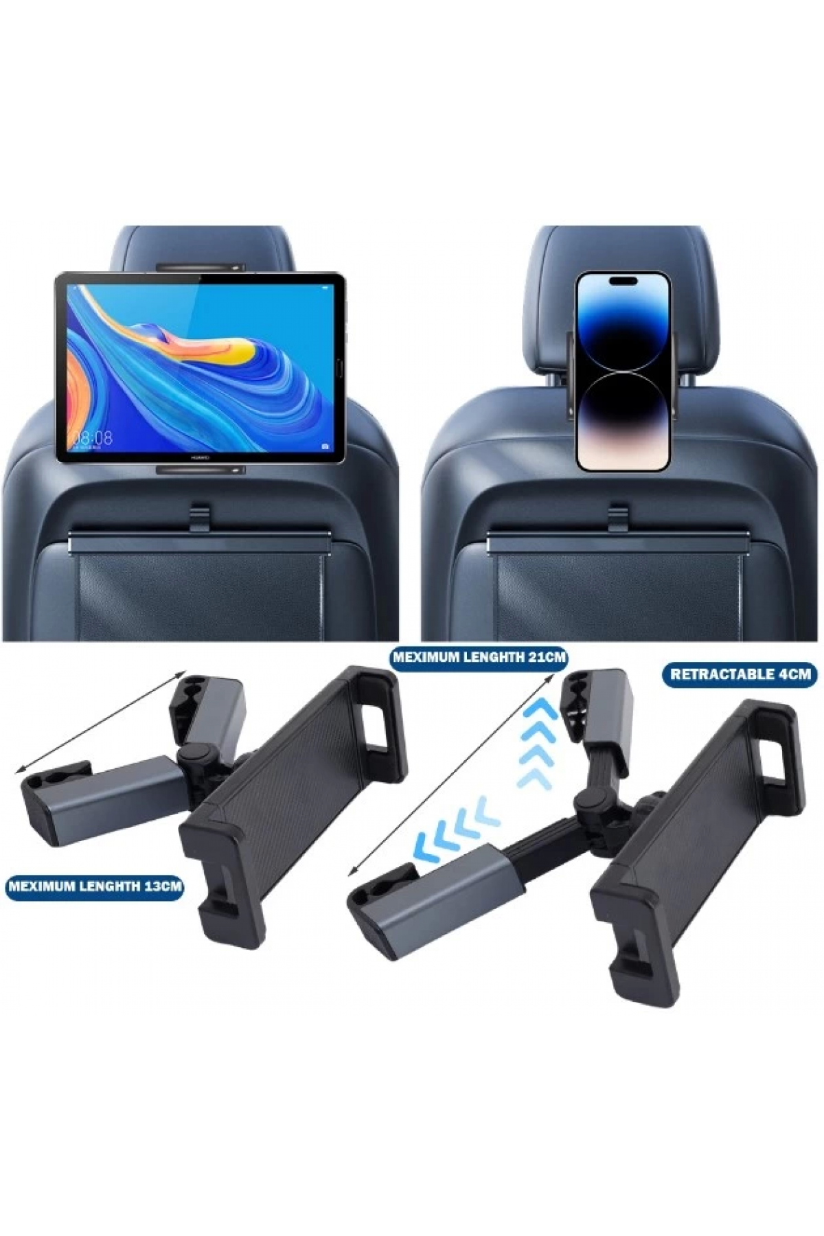 Araç Koltuk Arkası Tablet Tutucu, Telefon Tutucu, Tablet/telefon Tutucu, İpad Pro 12.9 Mini Air, Galaxy Tab A A7 S7, Switch, Surface, 4,7-12,9 İle Uyumlu ( Lisinya ) Araç Koltuk Arkası Tablet Tutucu, Telefon Tutucu, Tablet/telefon Tutucu, İpad Pro 12.9 Mini Air, Galaxy Tab A A7 S7, Switch, Surface, 4,7-12,9 İle Uyumlu ( Lisinya )
