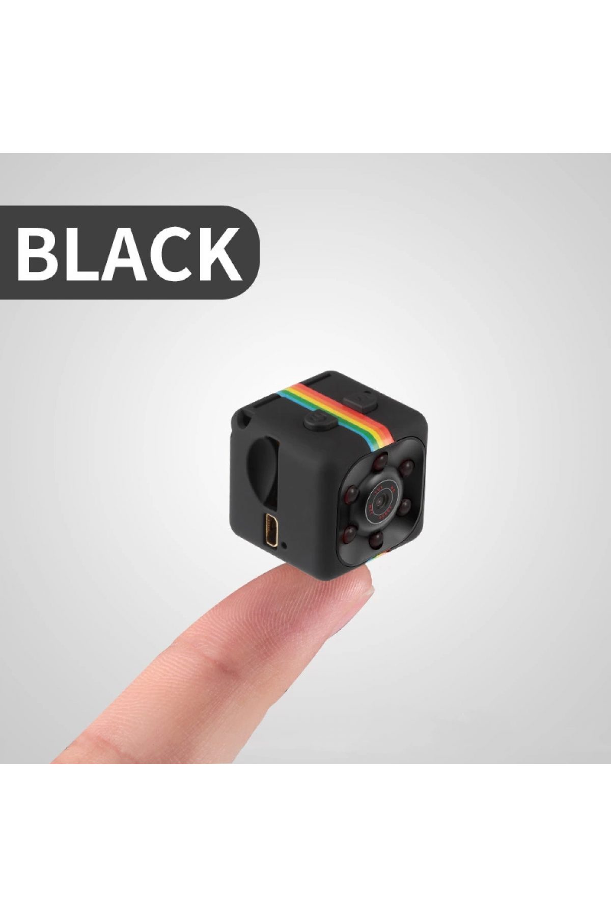 Mini SQ11 Kamera Full Hd Mikro Gizli Araç Kamerası Gece Görüşlü Taşınabilir Güvenlik Kaydedici 32gb Hafıza Kartı Hediyeli ( Lisinya )