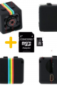 Mini SQ11 Kamera Full Hd Mikro Gizli Araç Kamerası Gece Görüşlü Taşınabilir Güvenlik Kaydedici 32gb Hafıza Kartı Hediyeli ( Lisinya )