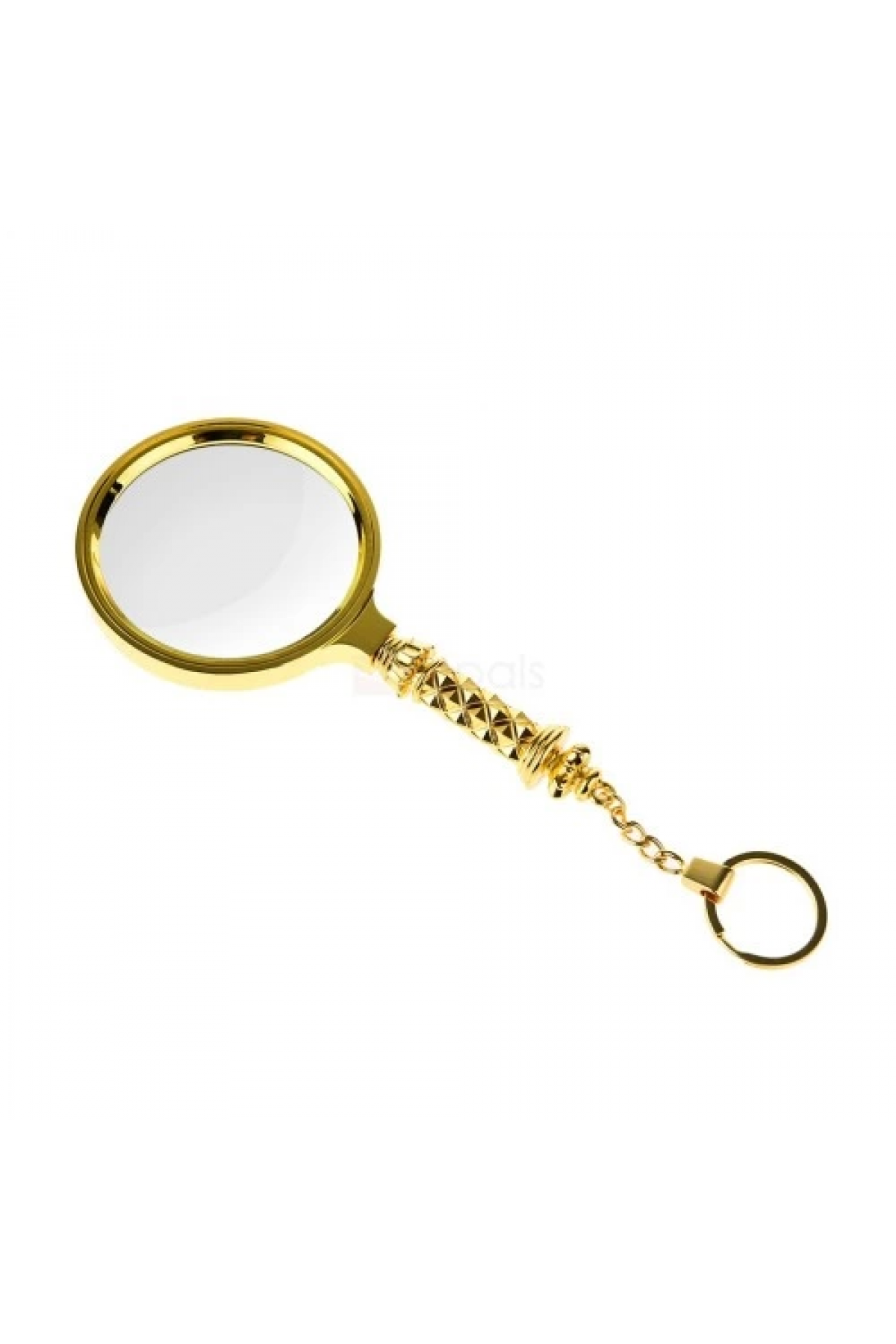 -5x90mm Tüm Metal Altın Renkli, Hediye Büyüteç,optik Lensler Ile Çinko Alaşım Metal Çerçeve ( Lisinya )