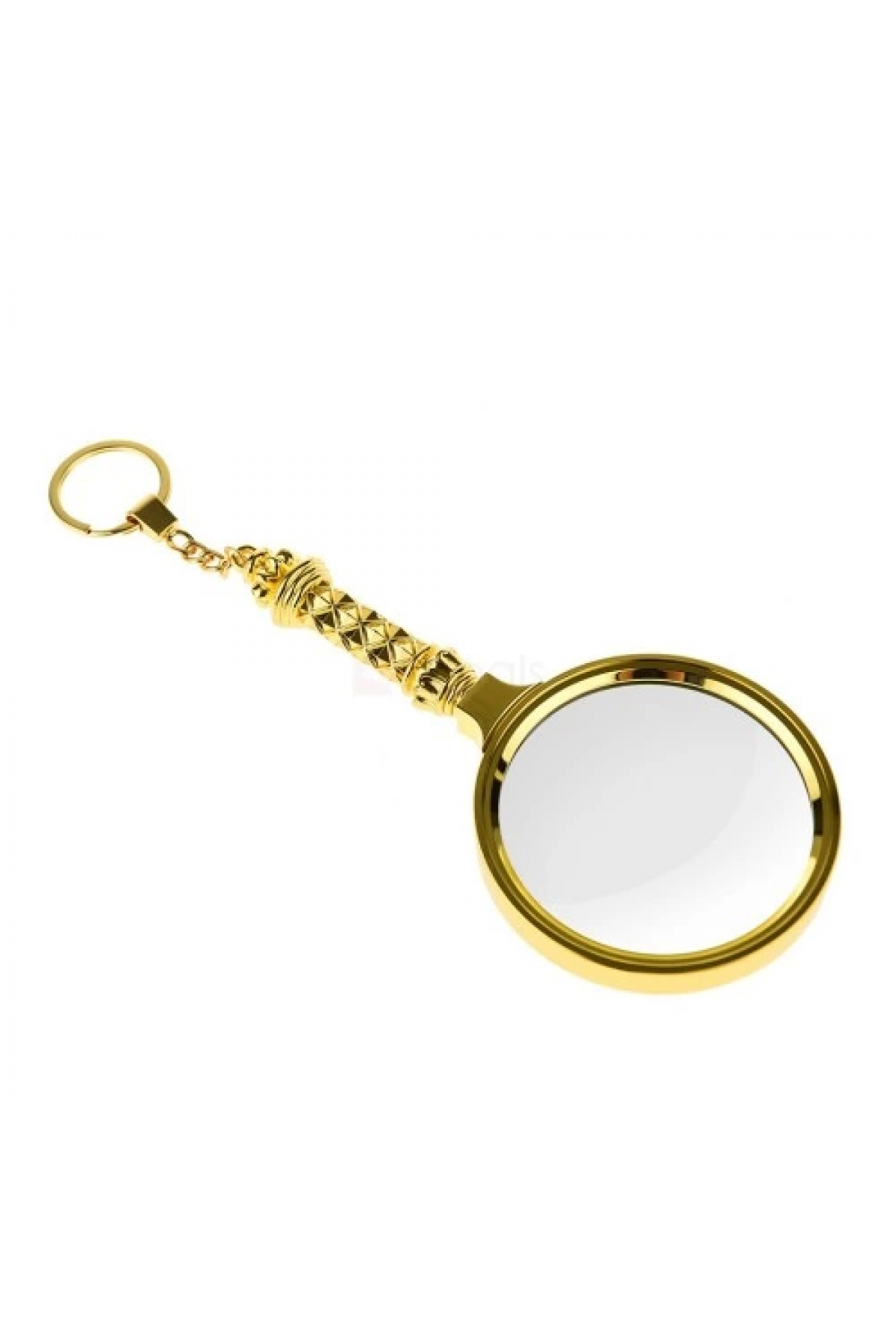 -5x90mm Tüm Metal Altın Renkli, Hediye Büyüteç,optik Lensler Ile Çinko Alaşım Metal Çerçeve ( Lisinya )
