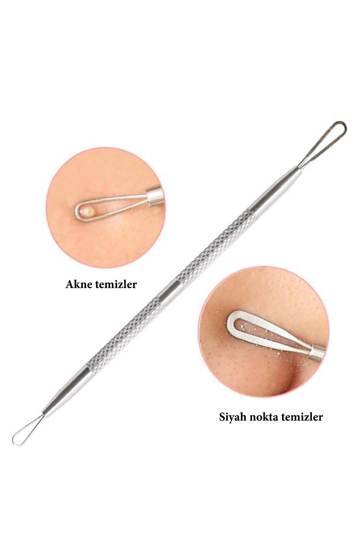 Paslanmaz Çelik Siyah Nokta Sivilce Ve Akne Temizleyici Set 3'lü Kit ( Lisinya ) Paslanmaz Çelik Siyah Nokta Sivilce Ve Akne Temizleyici Set 3'lü Kit ( Lisinya )