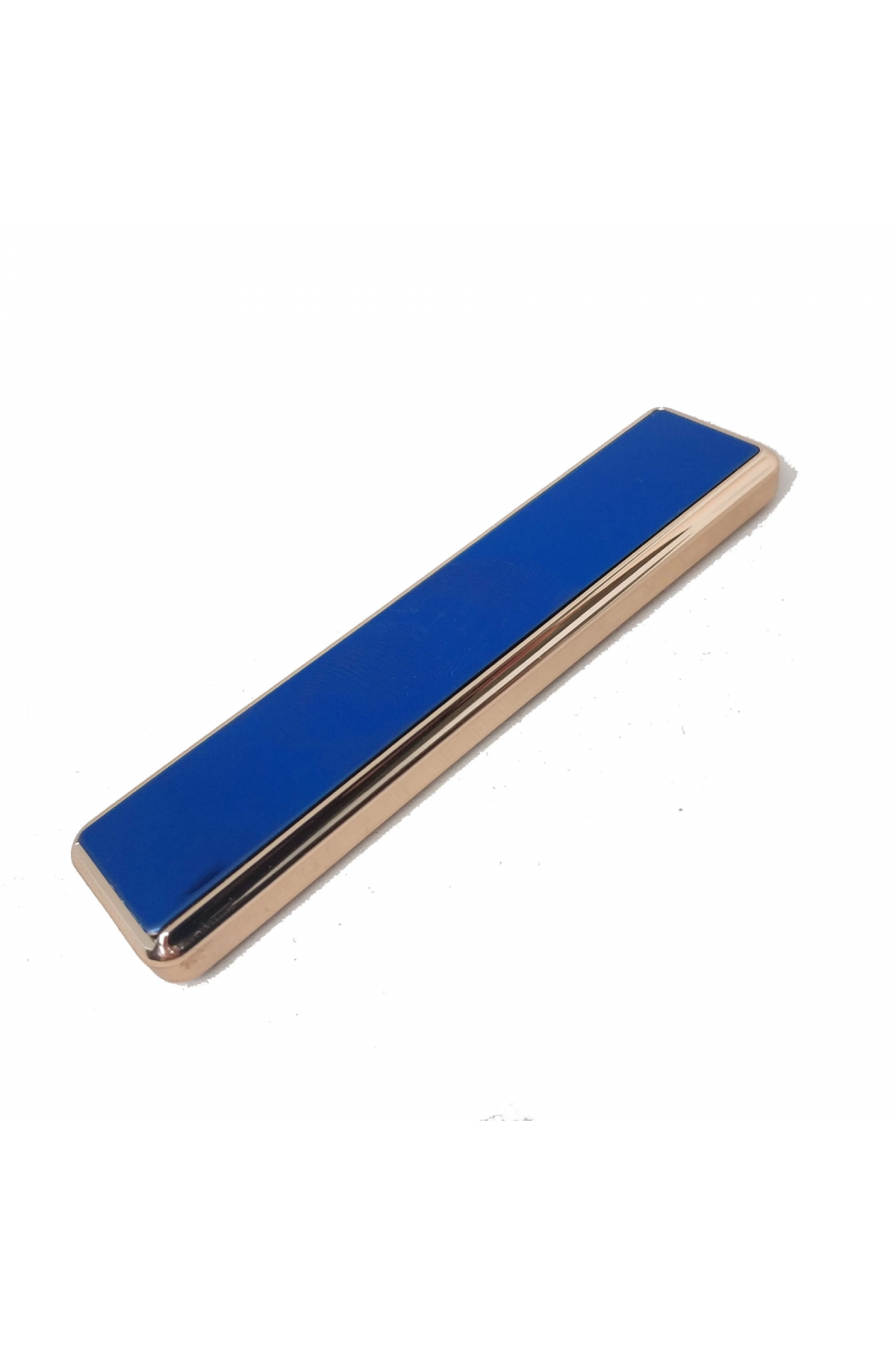 Şık Görünümlü Usb Şarjlı Rezistanslı İnce Slim Metal Çakmak (mavi) ( Lisinya )