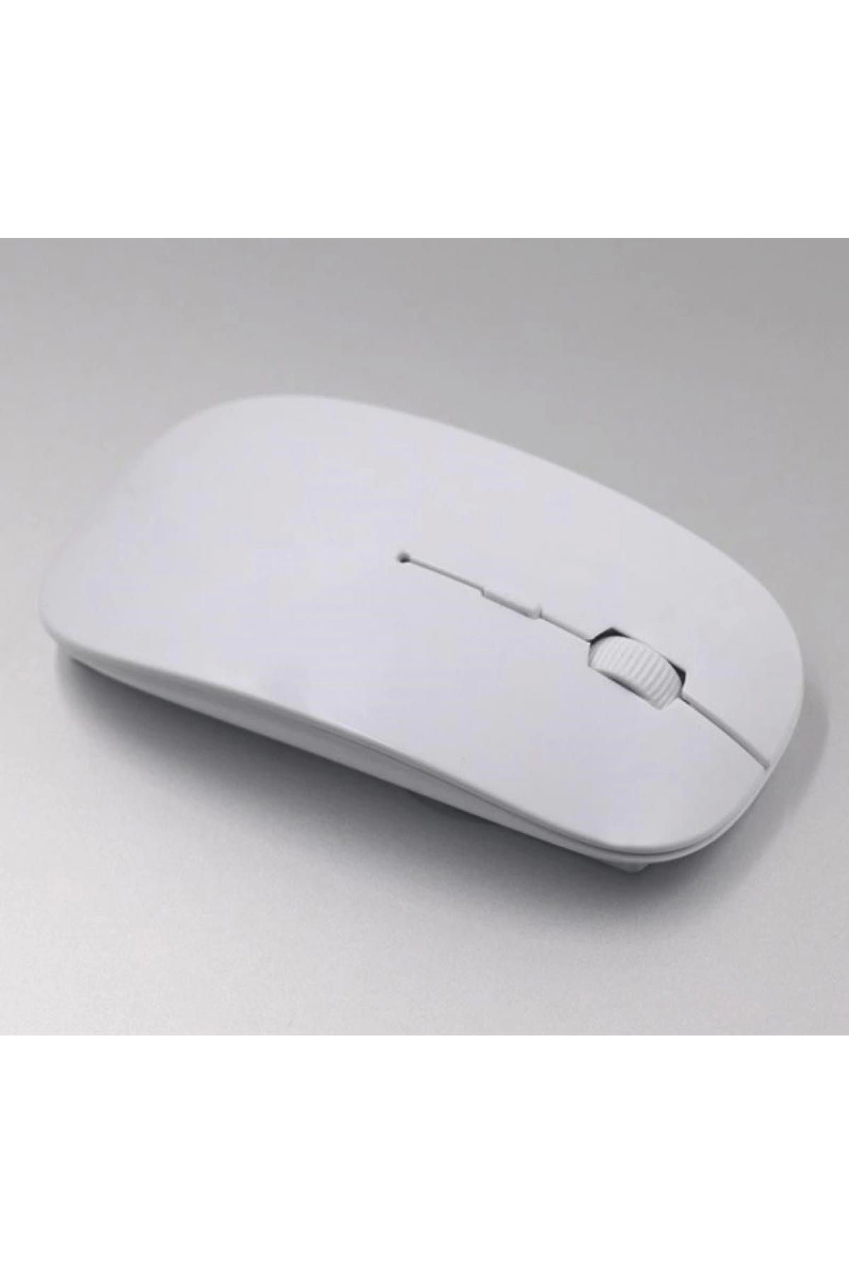 Ultra İnce Usb Bilgisayar Pc Dizüstü Masaüstü Kablosuz Mouse (beyaz) ( Lisinya )