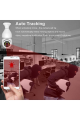 Kablosuz 360 Panoramik Ampul Kamera Güvenlik Kamerası Çift Kablosuz 360 Derece Gece Görüşlü ( Lisinya )