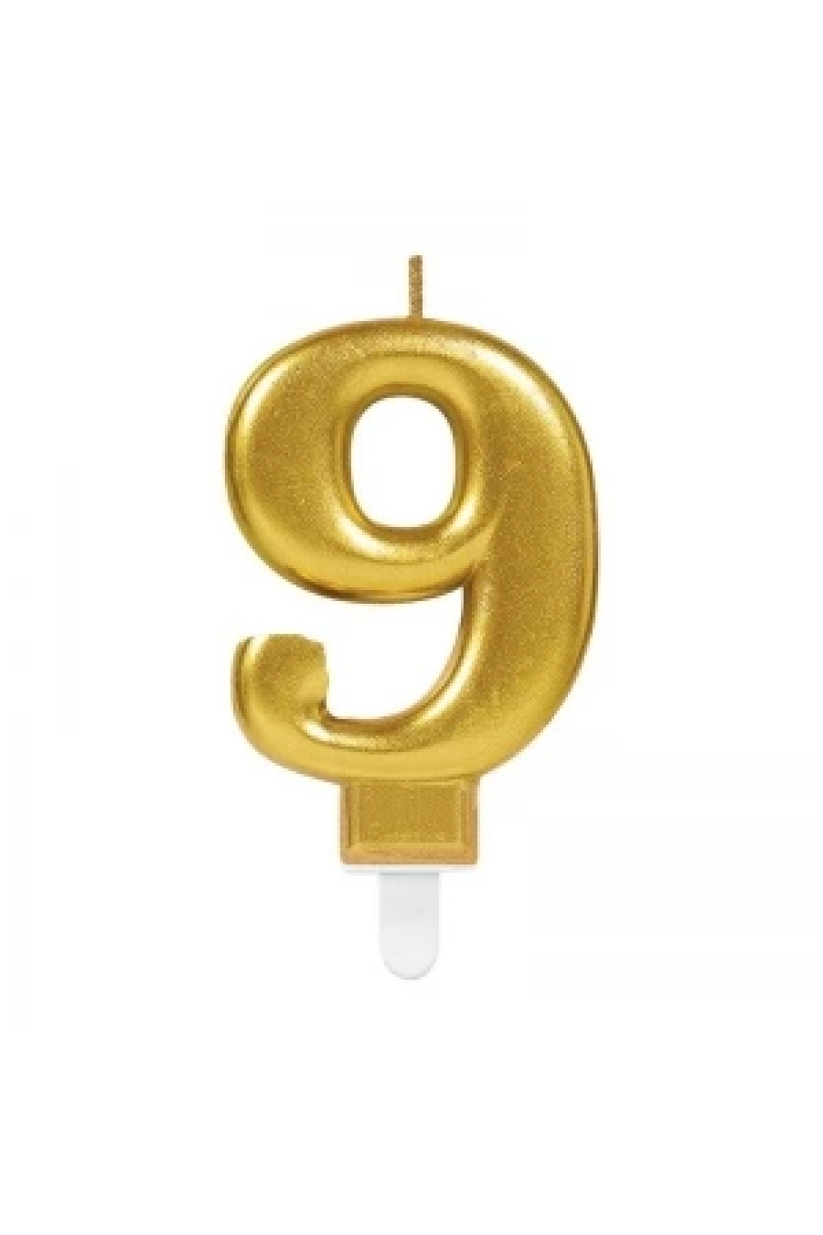 9 Rakam Mum Gold Renk - Lisinya