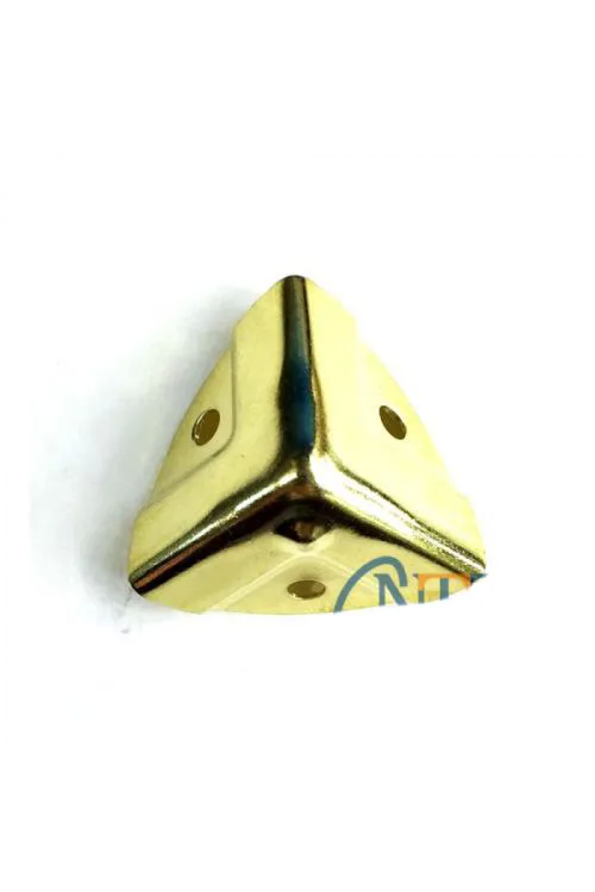 Dekoratif, Kutu, Sandık Köşesi - 35x22 Mm, Küçük, Sarı, 1 Adet - Lisinya