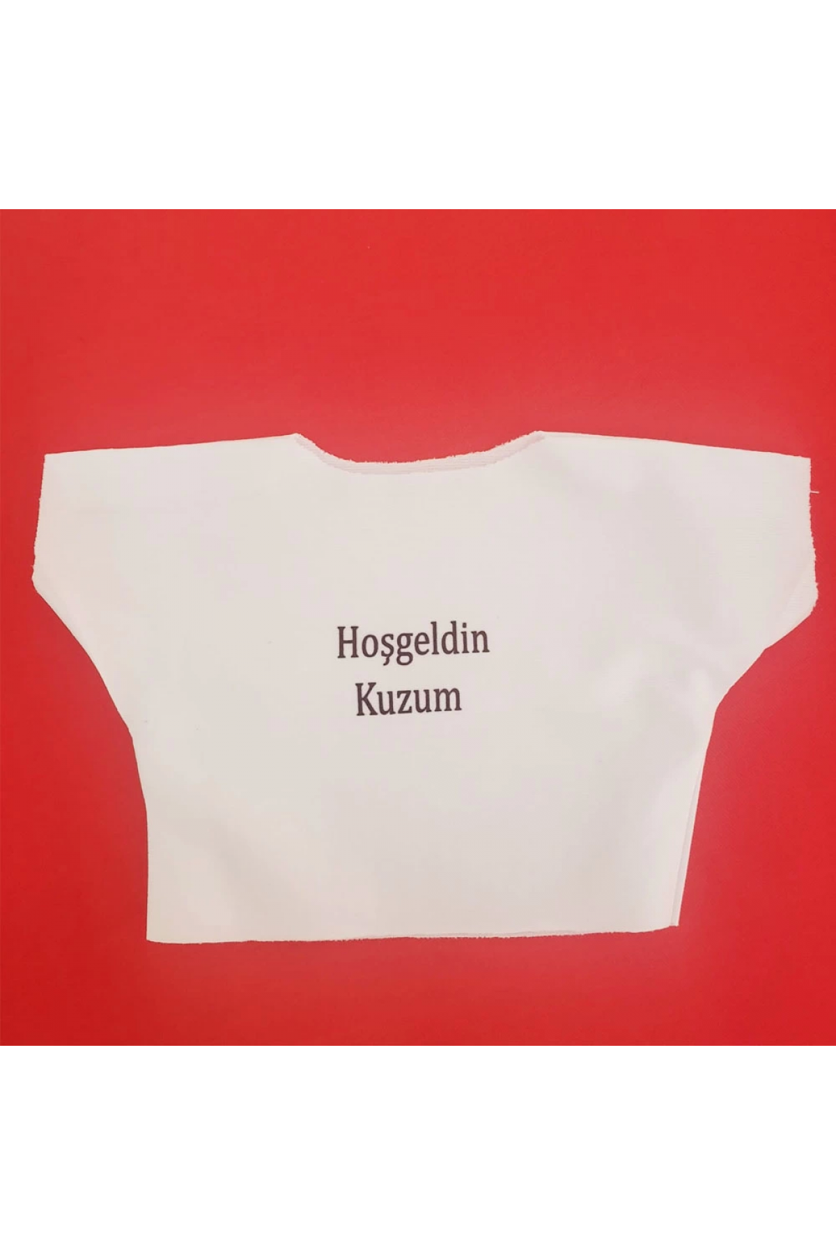Hoşgeldin Kuzum Yazılı Oyuncak Tişörtü - Lisinya