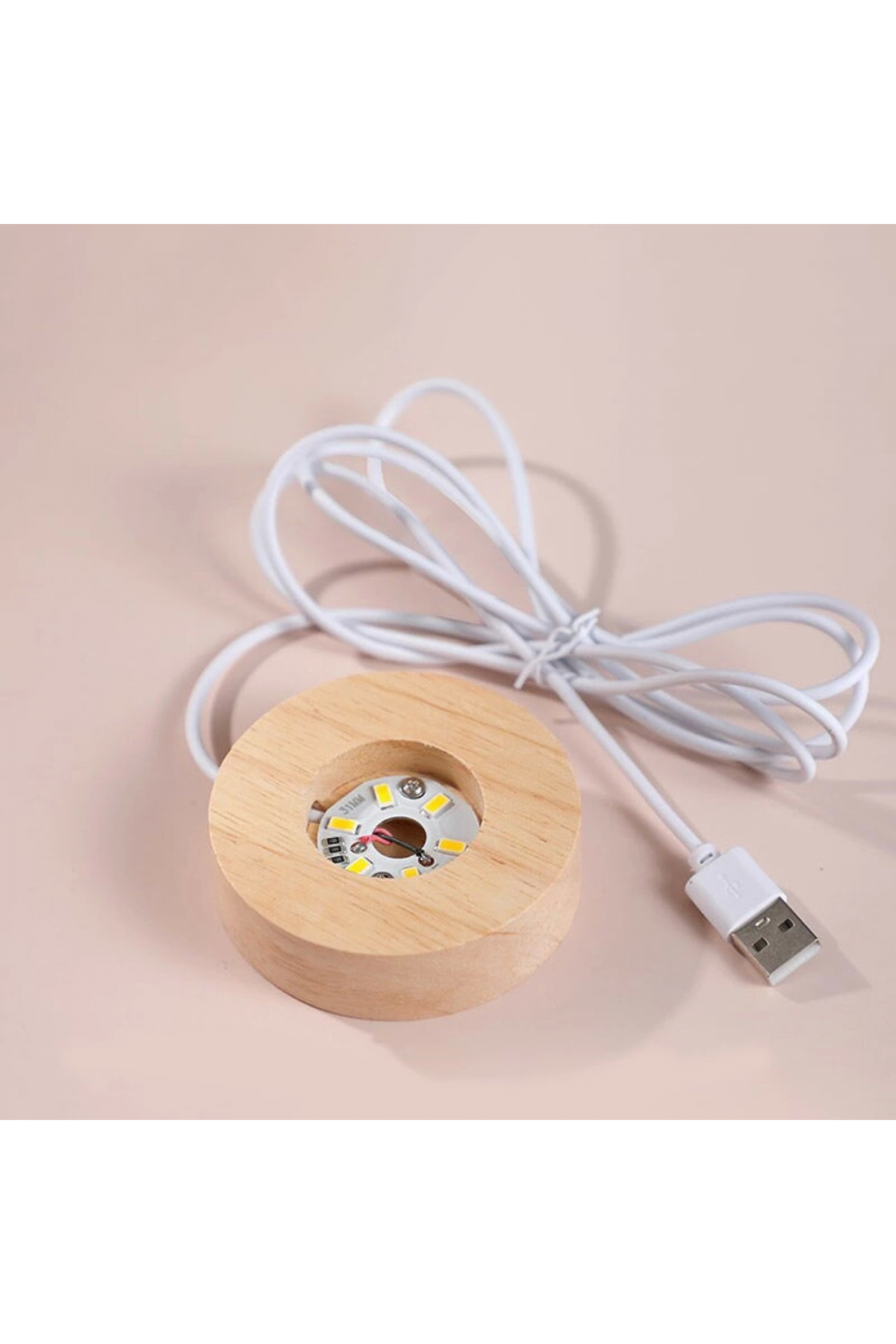 Işıklı Satürn Gezegen Cam Küresi Usb'li - Lisinya Işıklı Satürn Gezegen Cam Küresi Usb'li - Lisinya