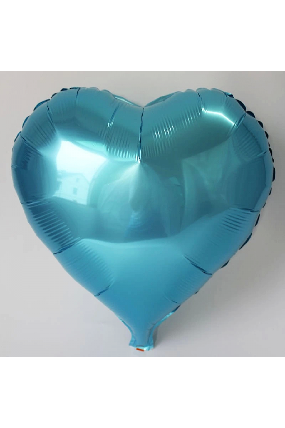 Kalp Balon Folyo Açık Mavi 45 Cm 18 İnç - Lisinya