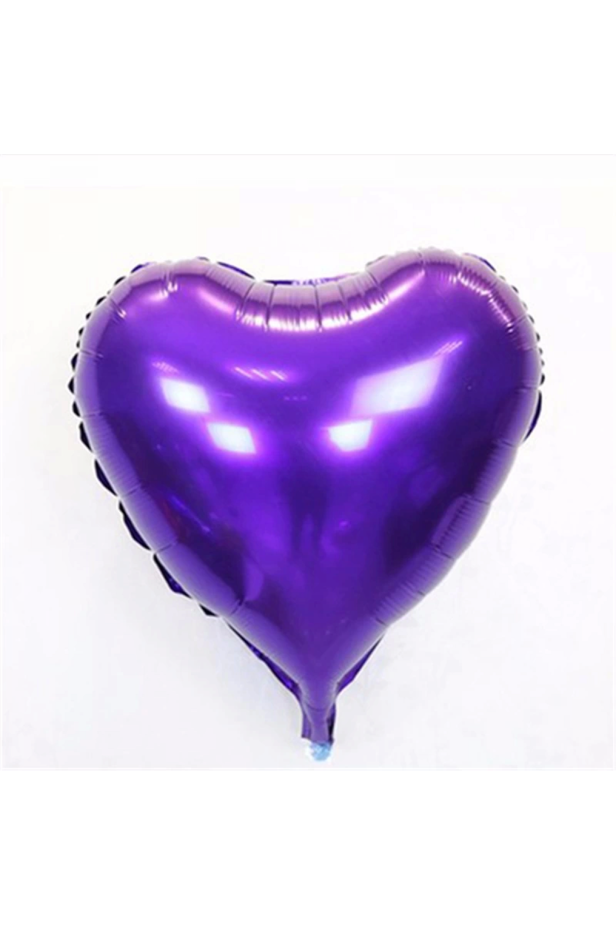 Kalp Balon Folyo Mor 45 Cm 18 İnç - Lisinya