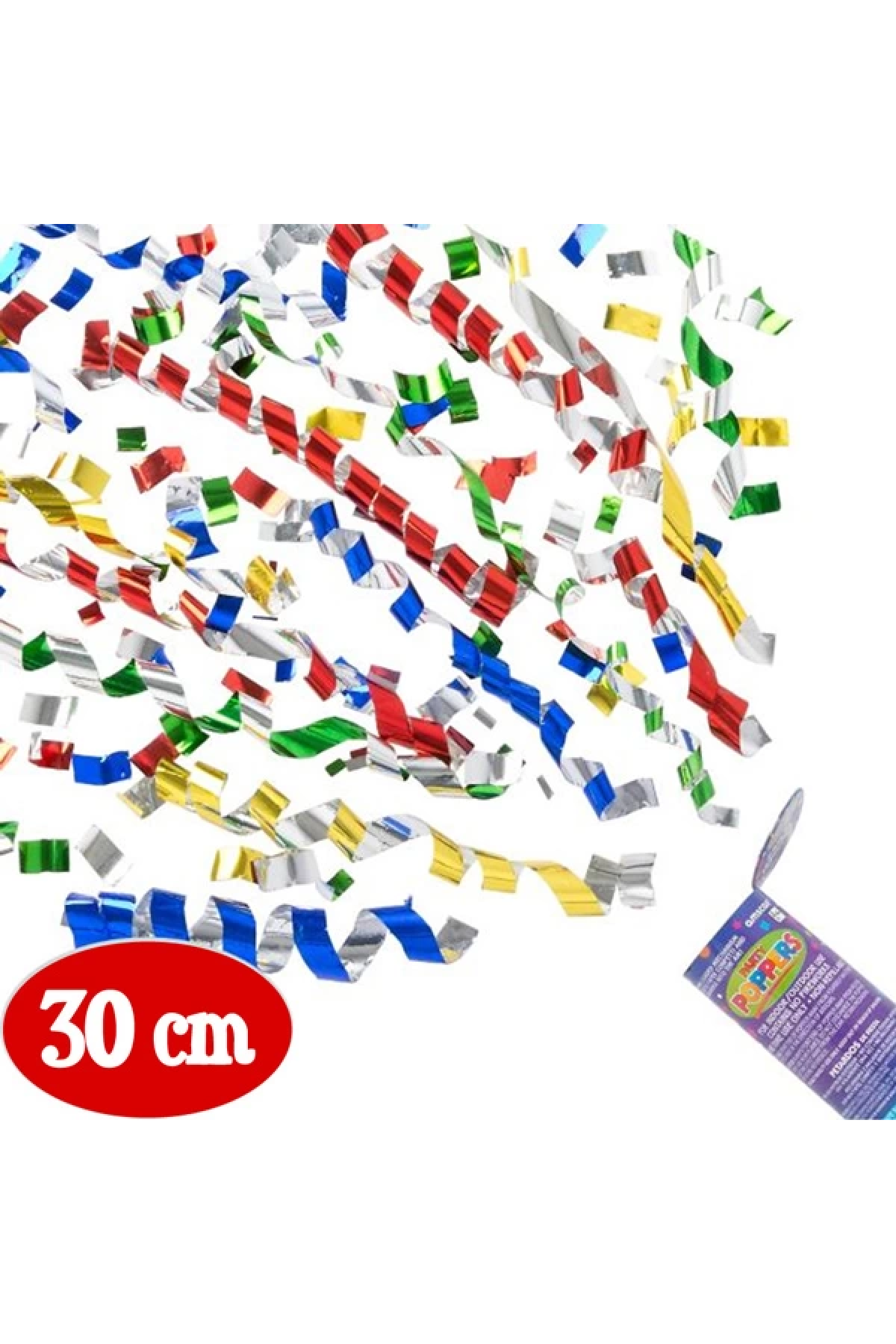Karışık Renkli Konfeti 30 Cm - Lisinya Karışık Renkli Konfeti 30 Cm - Lisinya