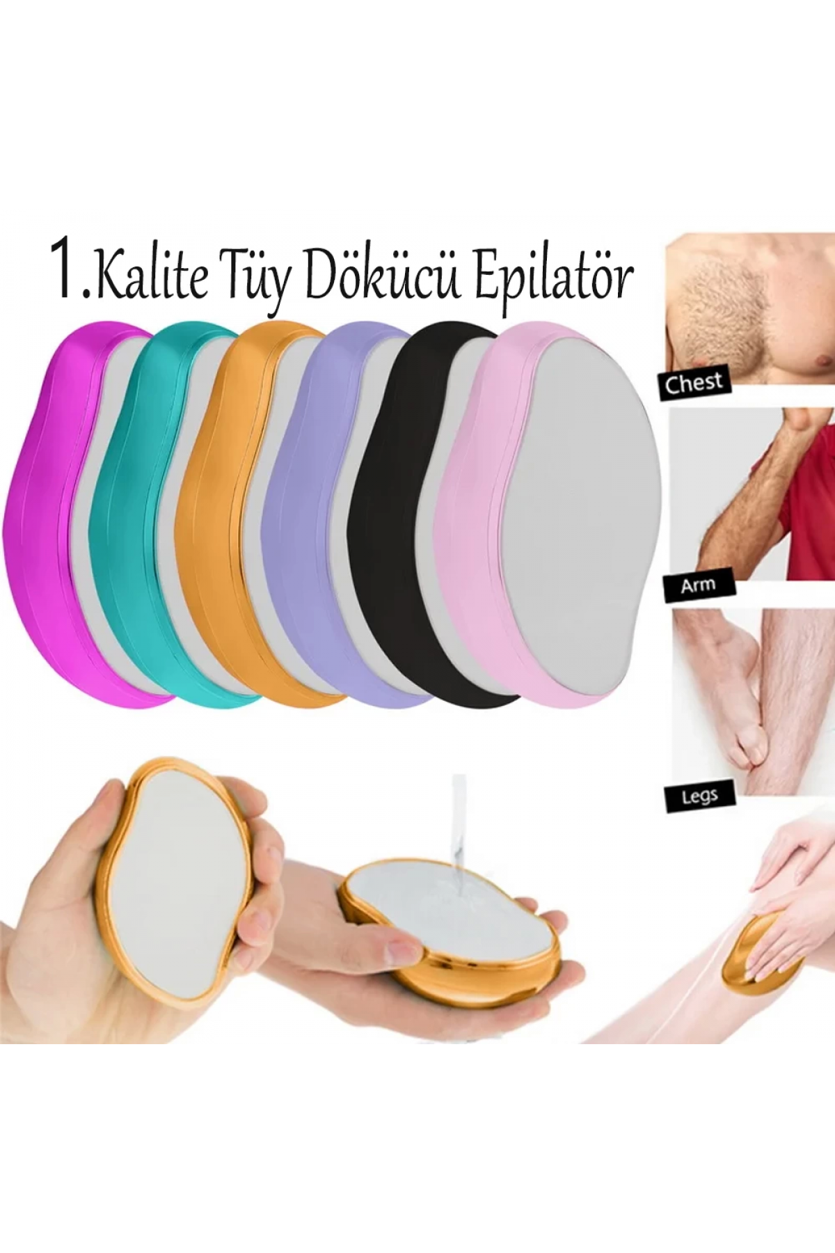 Kristal Epilatör Tüy Dökücü - Lisinya