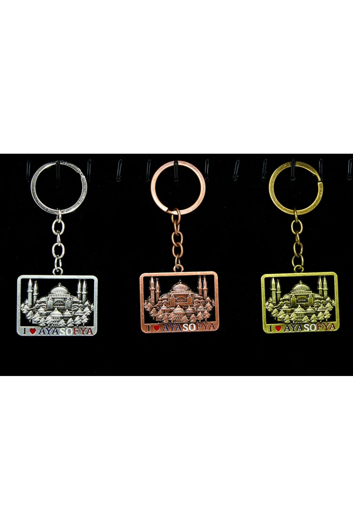 Metal Ayasofya Anahtarlık Alk2200 - Lisinya