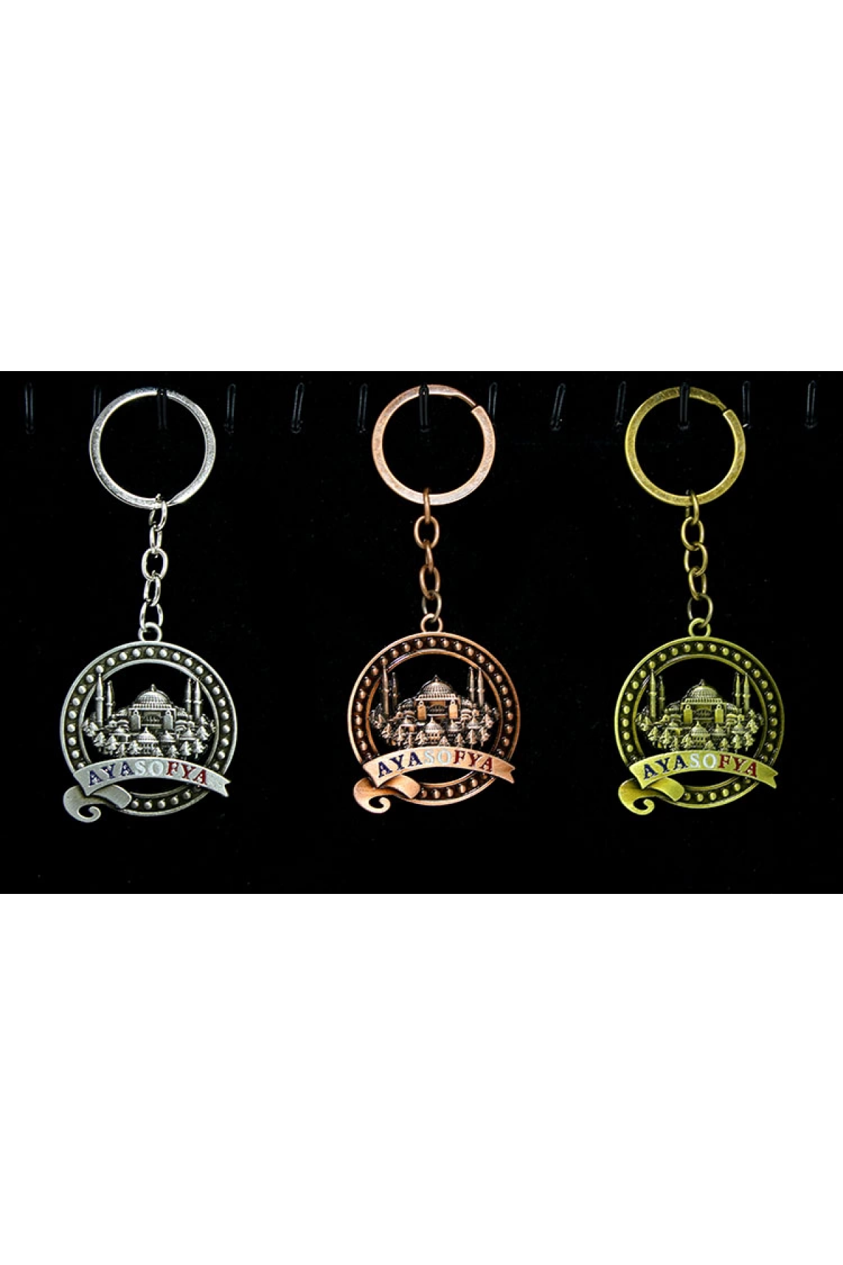 Metal Ayasofya Anahtarlık Alk2205 - Lisinya