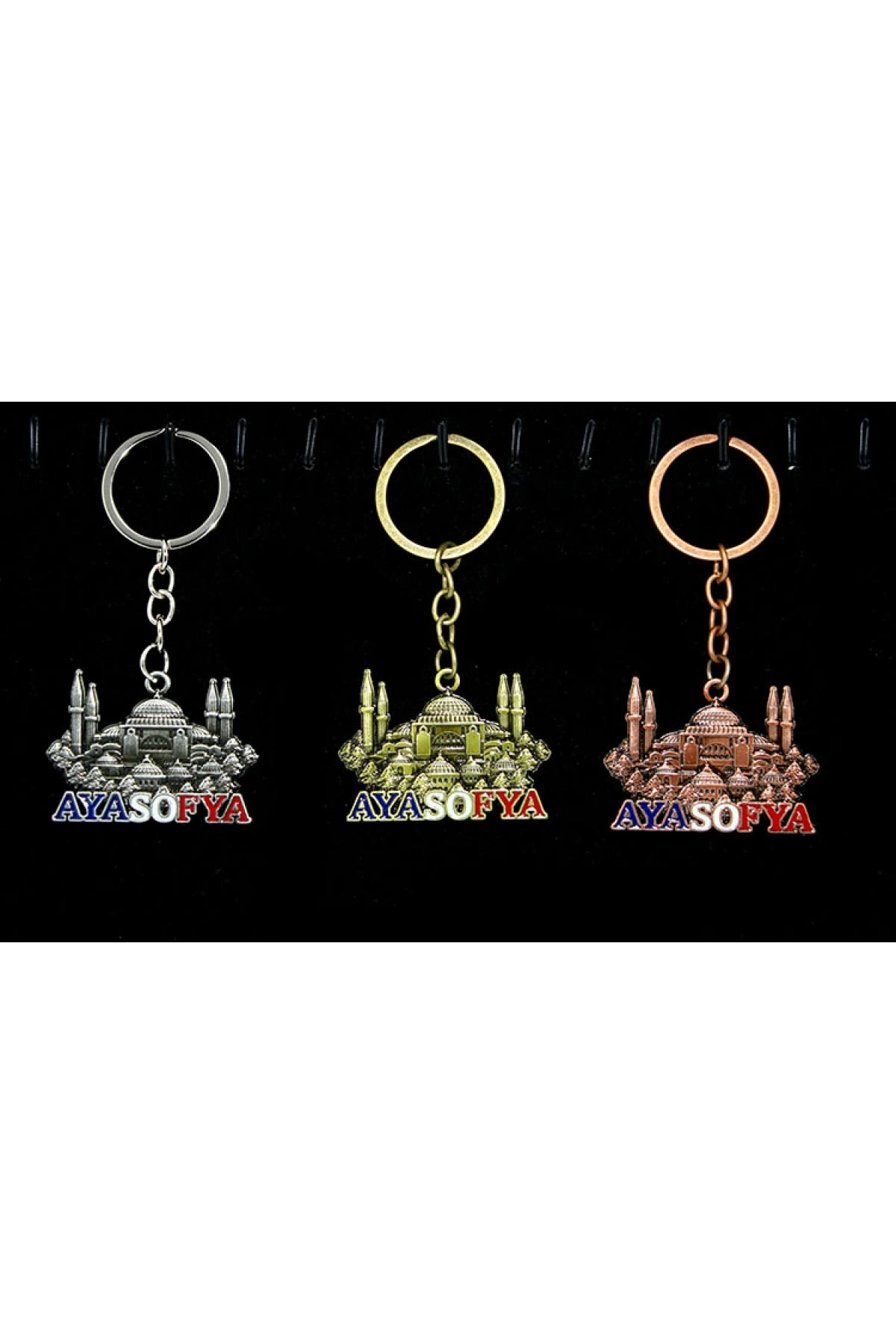 Metal Ayasofya Anahtarlık Alk2206 - Lisinya