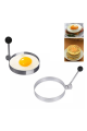 Metalik Daire Şeklinde Metal Omlet Yumurta Ve Krep Kalıpları - Lisinya Metalik Daire Şeklinde Metal Omlet Yumurta Ve Krep Kalıpları - Lisinya