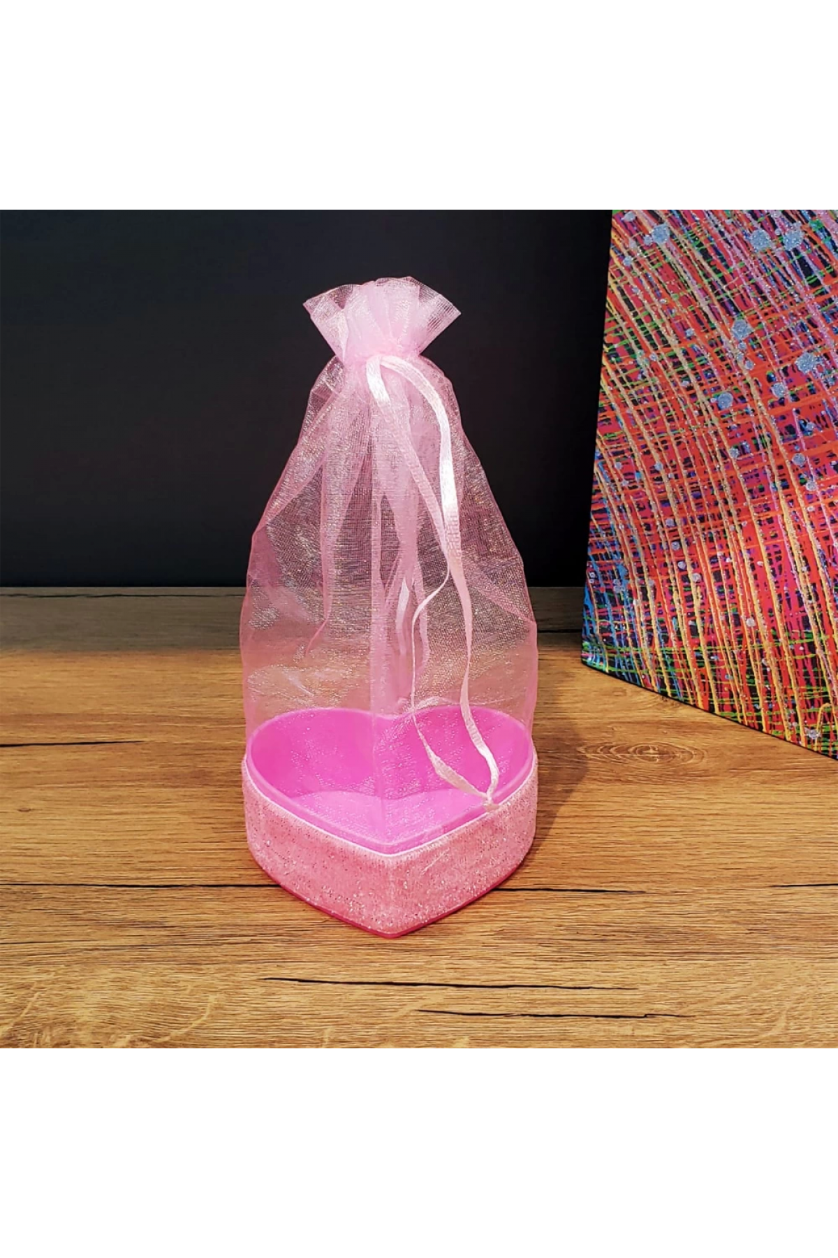 Pembe Tül Kese - Lisinya