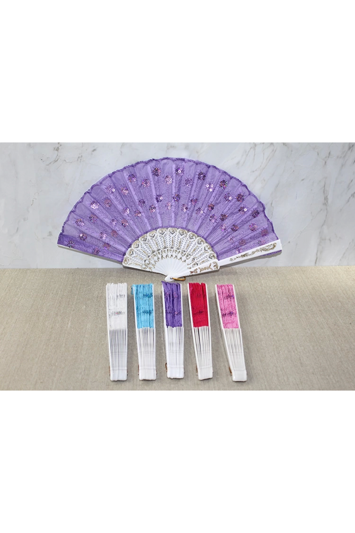 Plastik Pullu Yelpaze Alk3568 - Lisinya