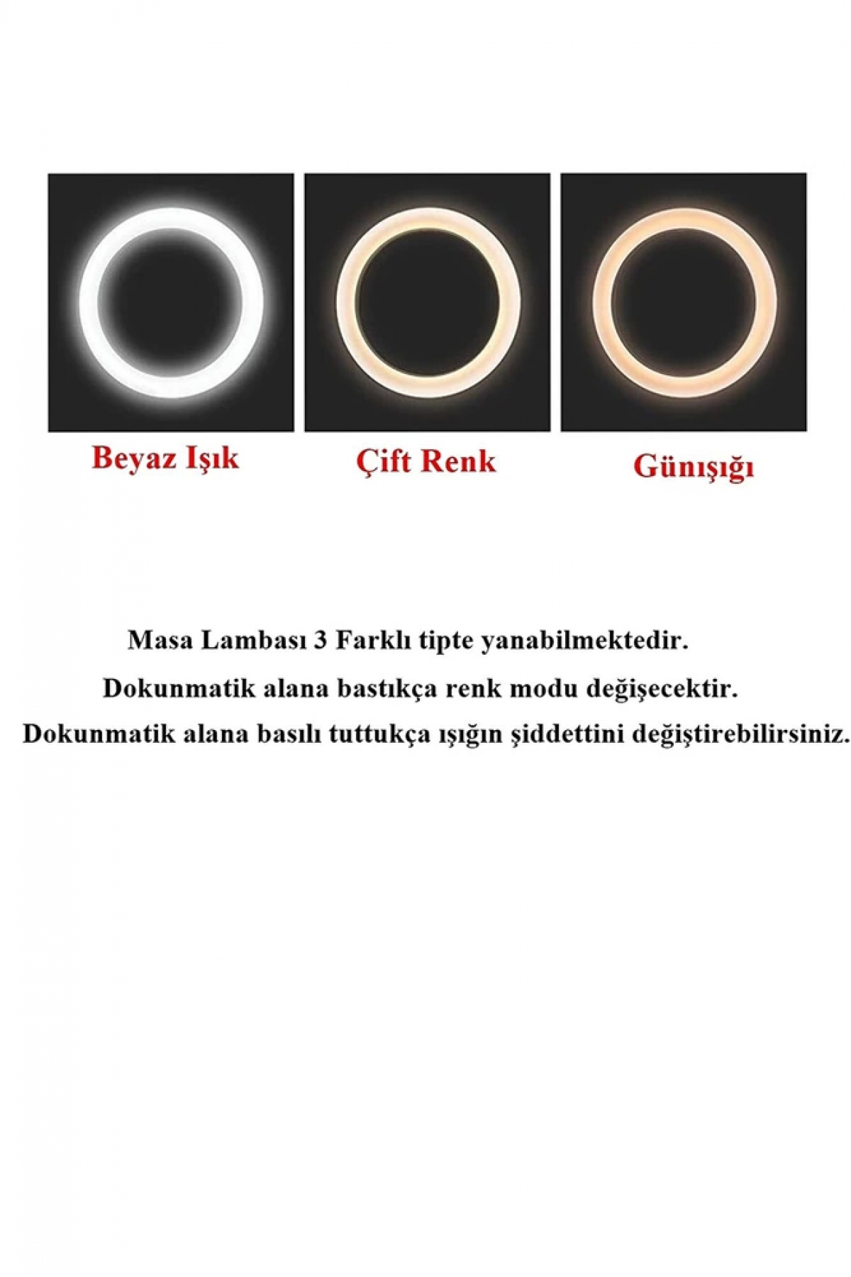 Şarjlı Sarı Ve Beyaz Renk Masa Lambası Wt-005 - Lisinya Şarjlı Sarı Ve Beyaz Renk Masa Lambası Wt-005 - Lisinya