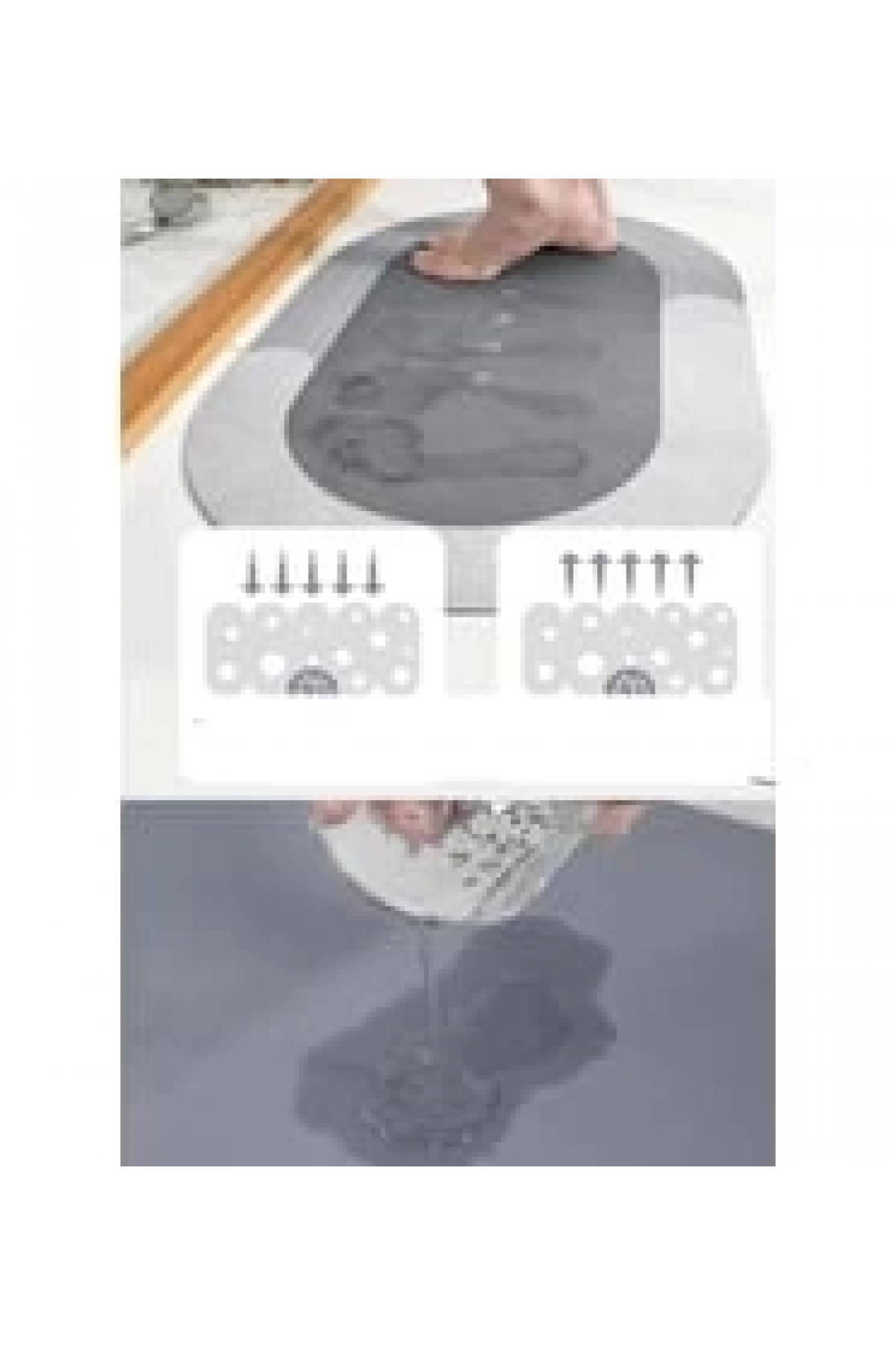 Süper Su Emici Kaymaz Tabanlı Banyo Paspası ( 40*60 )cm - Lisinya Süper Su Emici Kaymaz Tabanlı Banyo Paspası ( 40*60 )cm - Lisinya