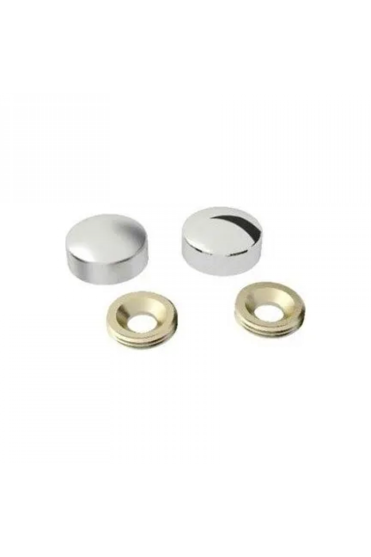 Vida Kapama Kapağı 30 Mm, Krom - 20 Adet - Lisinya