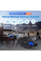 Y5x Rgb Işıklı Intercom 5 Kişi Bağlantılı 1000mah Motosiklet Bluetooth Kulaklık Seti - Lisinya Y5x Rgb Işıklı Intercom 5 Kişi Bağlantılı 1000mah Motosiklet Bluetooth Kulaklık Seti - Lisinya