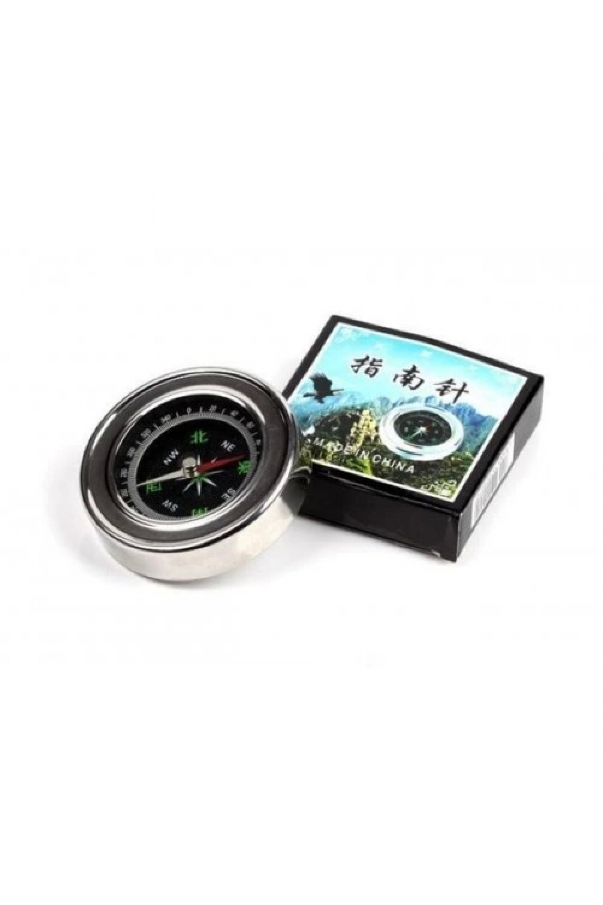 Yuvarlak Metal Kasa Dayanıklı Pusula 60mm - Lisinya Yuvarlak Metal Kasa Dayanıklı Pusula 60mm - Lisinya