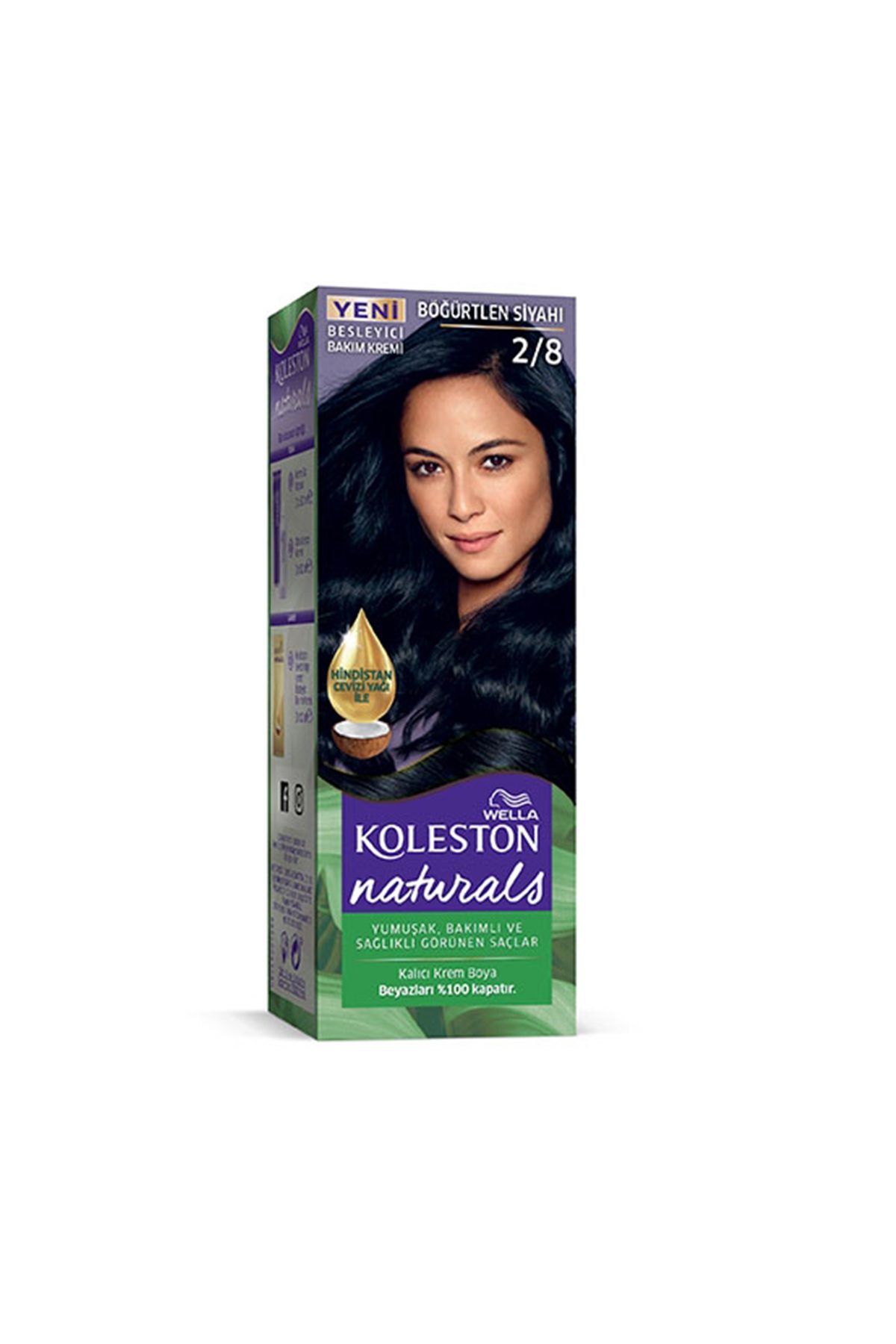 Naturals Saç Boyası Böğürtlen Siyahı 2/8 - Lisinya Naturals Saç Boyası Böğürtlen Siyahı 2/8 - Lisinya