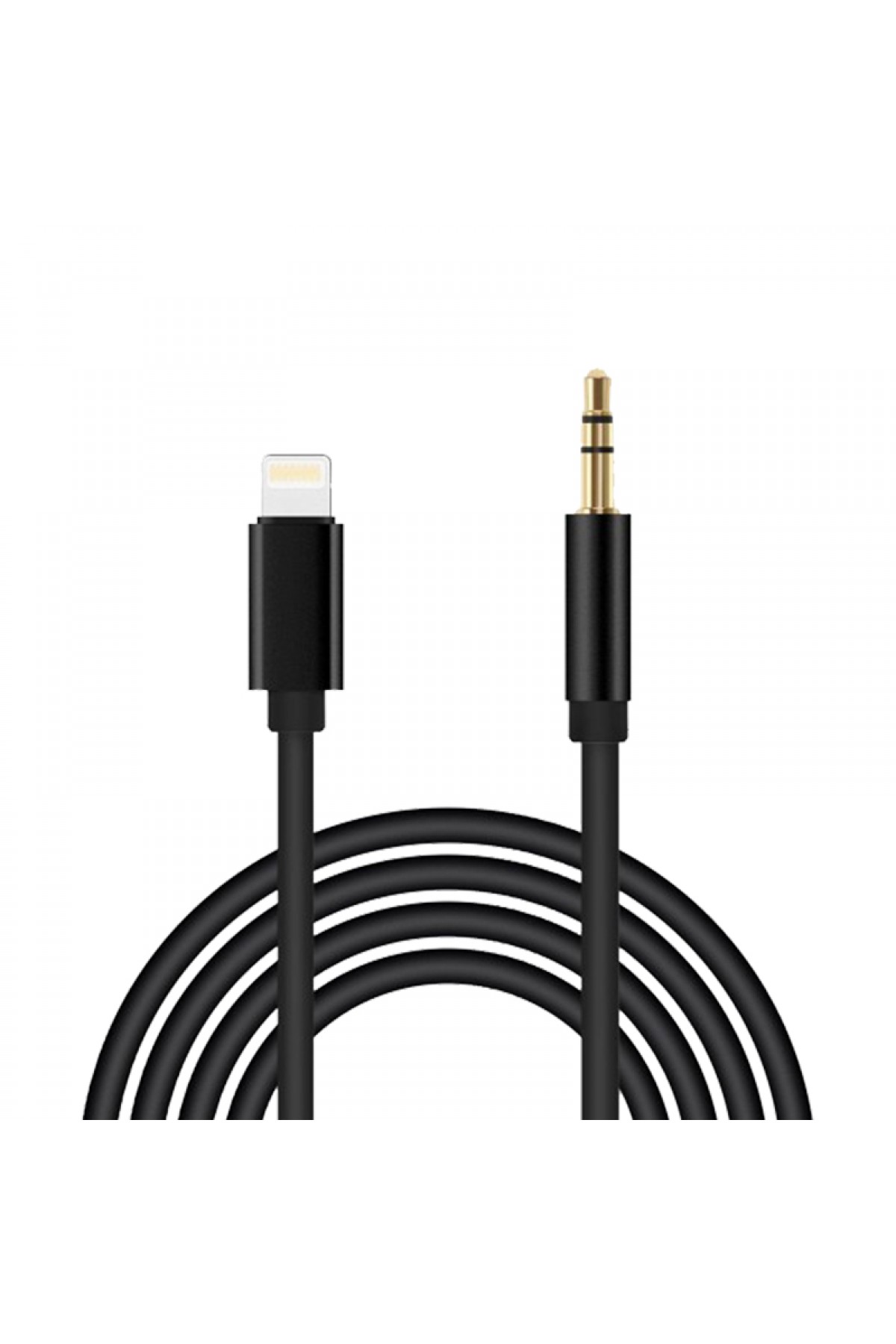 JH-023 IPHONE LIGHTNING TO 3.5 MM AUX STEREO ÇEVİRİCİ KABLO (4767) - Lisinya